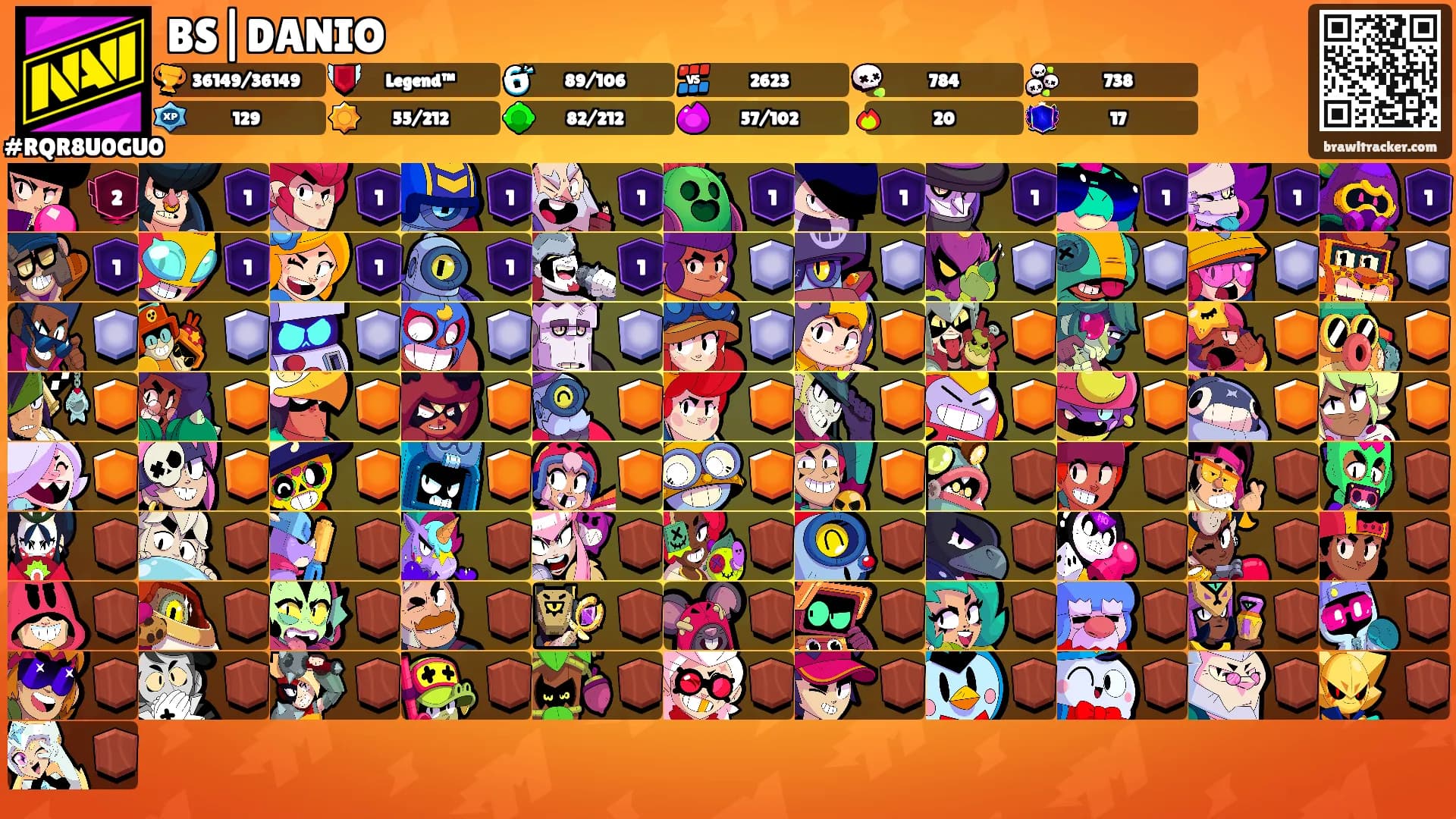 BS|DANIO's Ranks