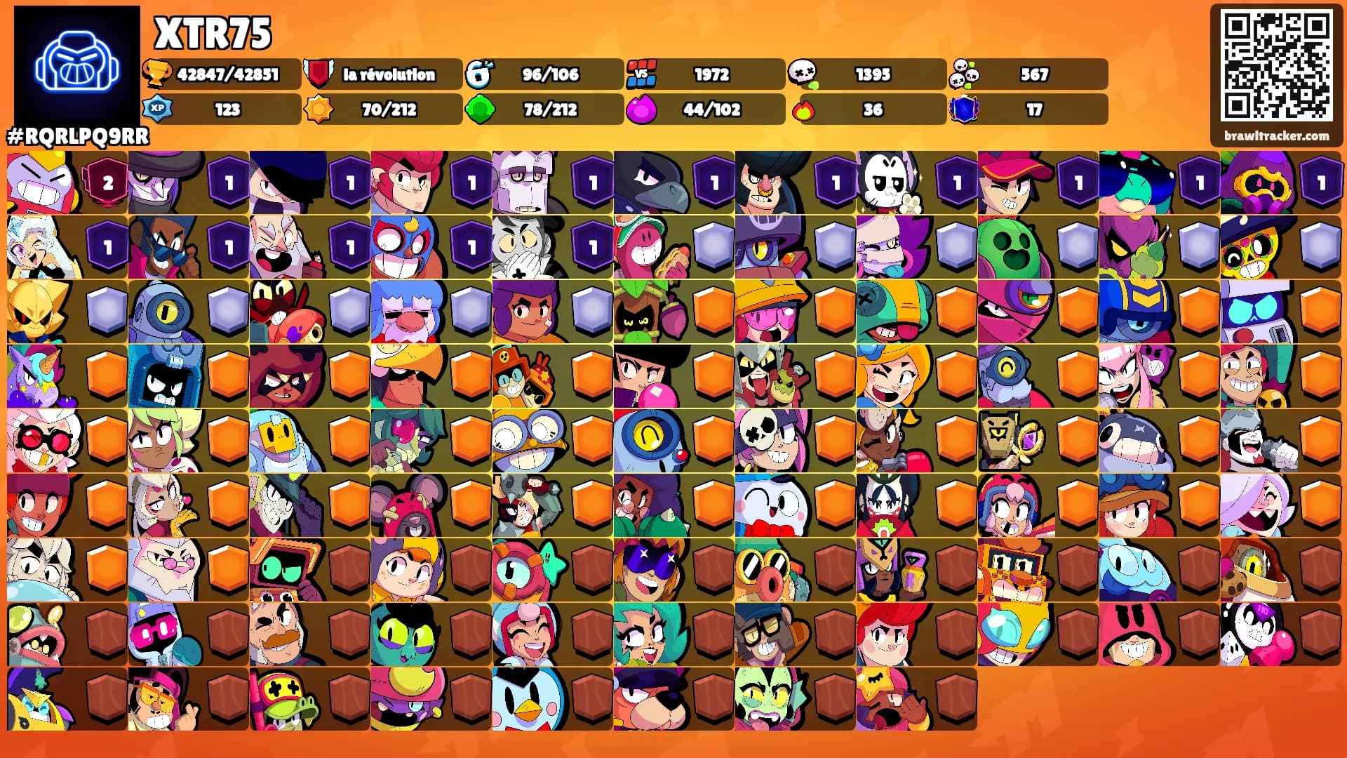 XTR75's Ranks