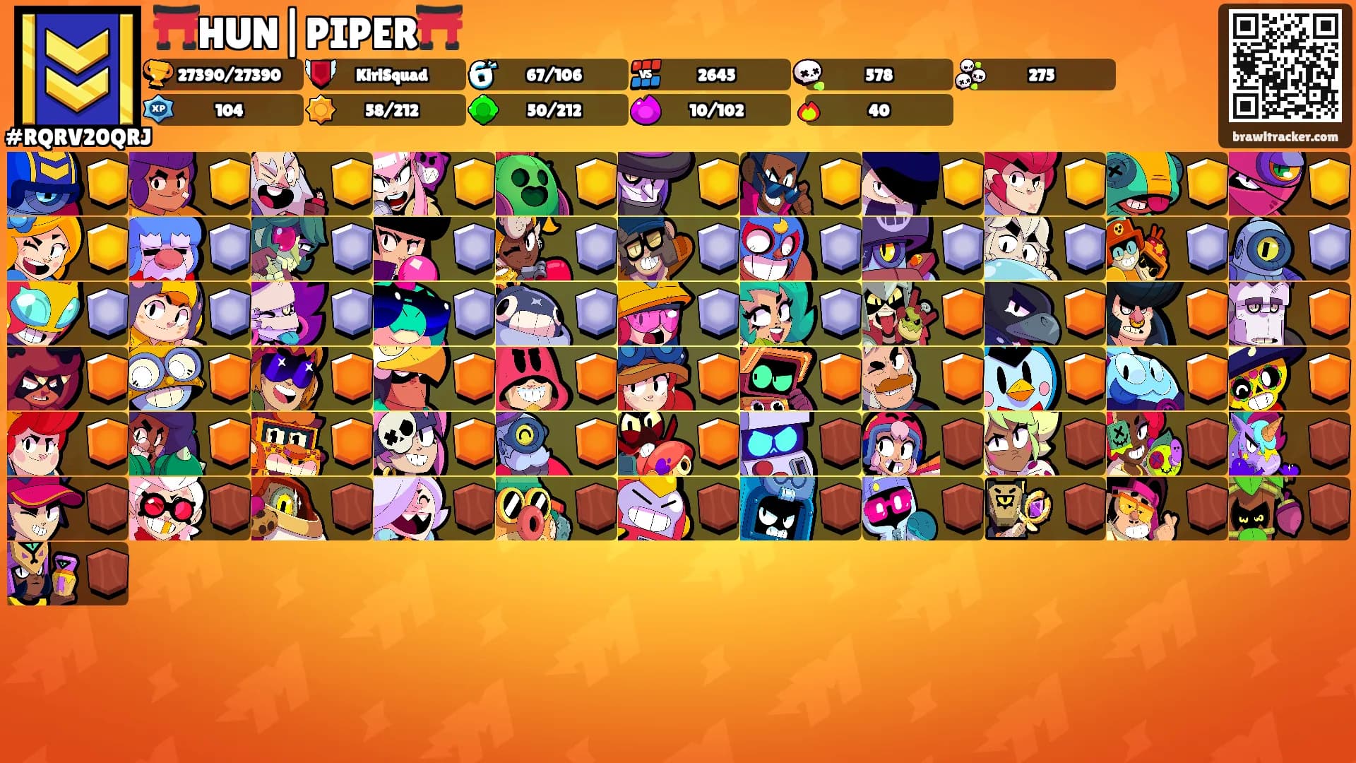 ⛩️HUN|PIPER⛩️'s Ranks