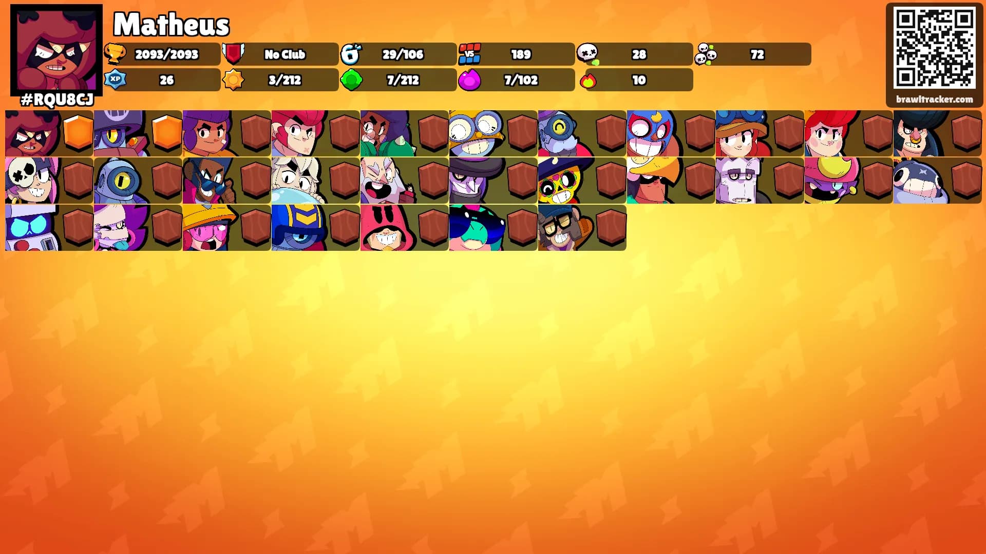 Matheus's Ranks