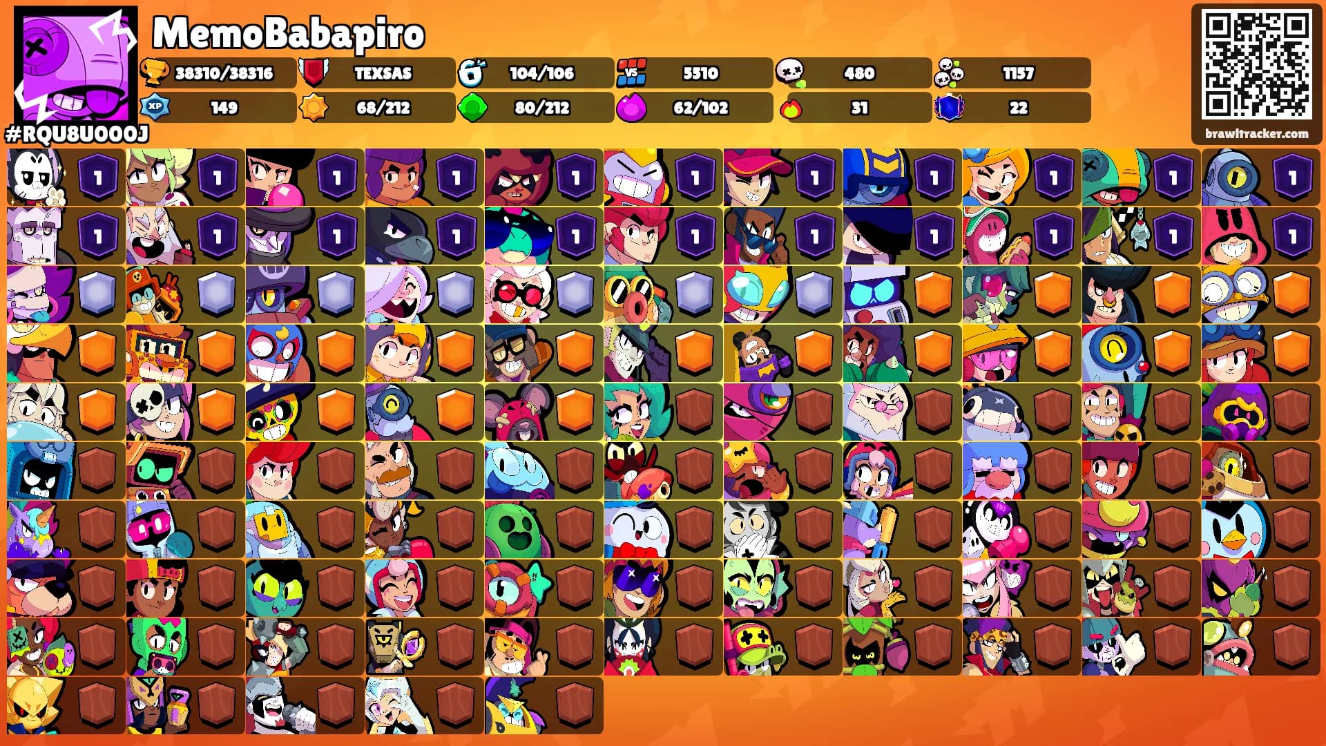 MemoBabapiro's Ranks