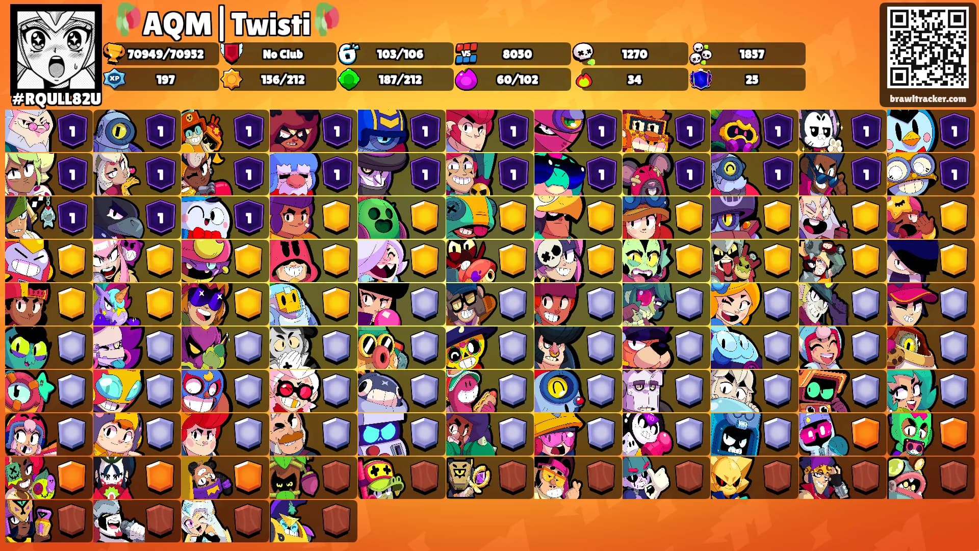 🥀AQM|Twisti🥀's Ranks