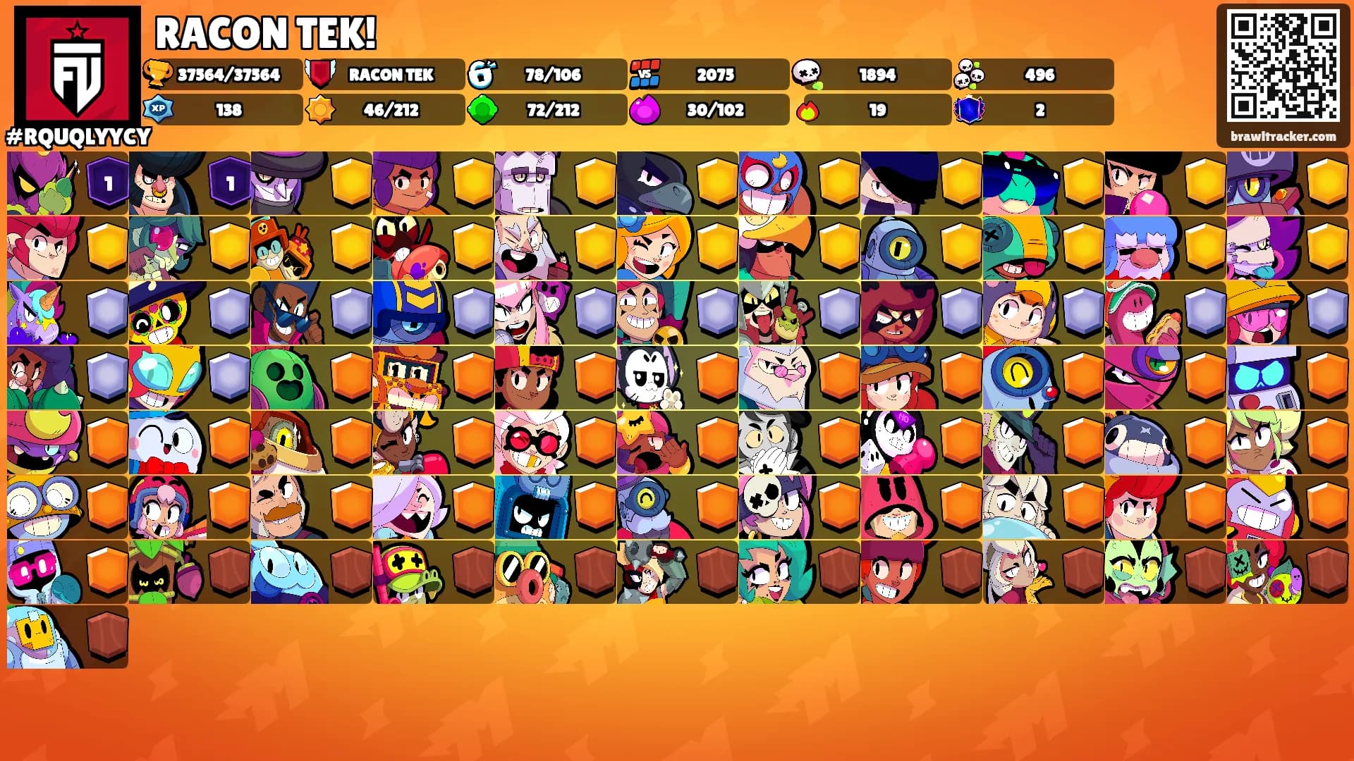 RACON TEK!'s Ranks