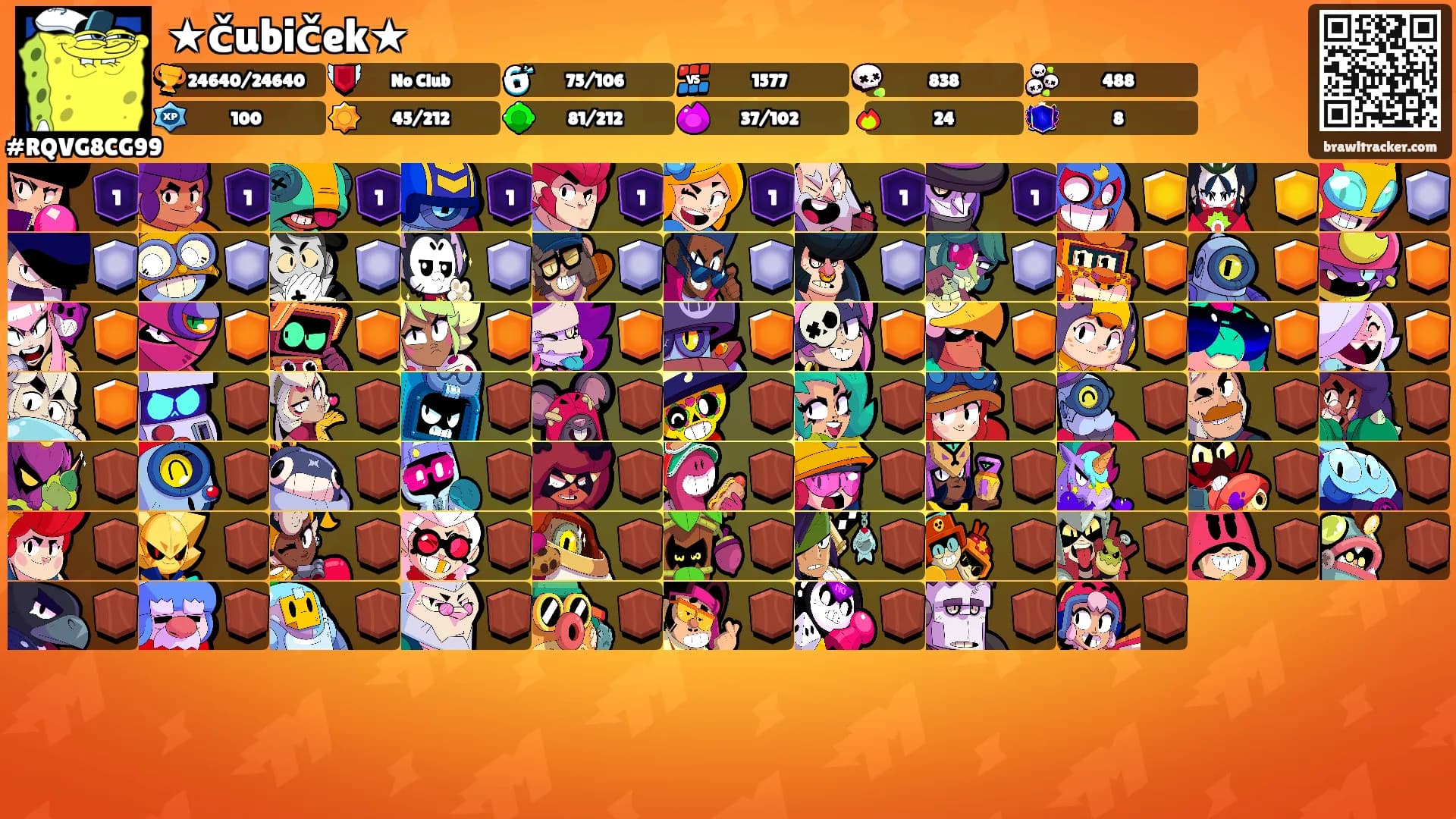 ★čubiček★'s Ranks