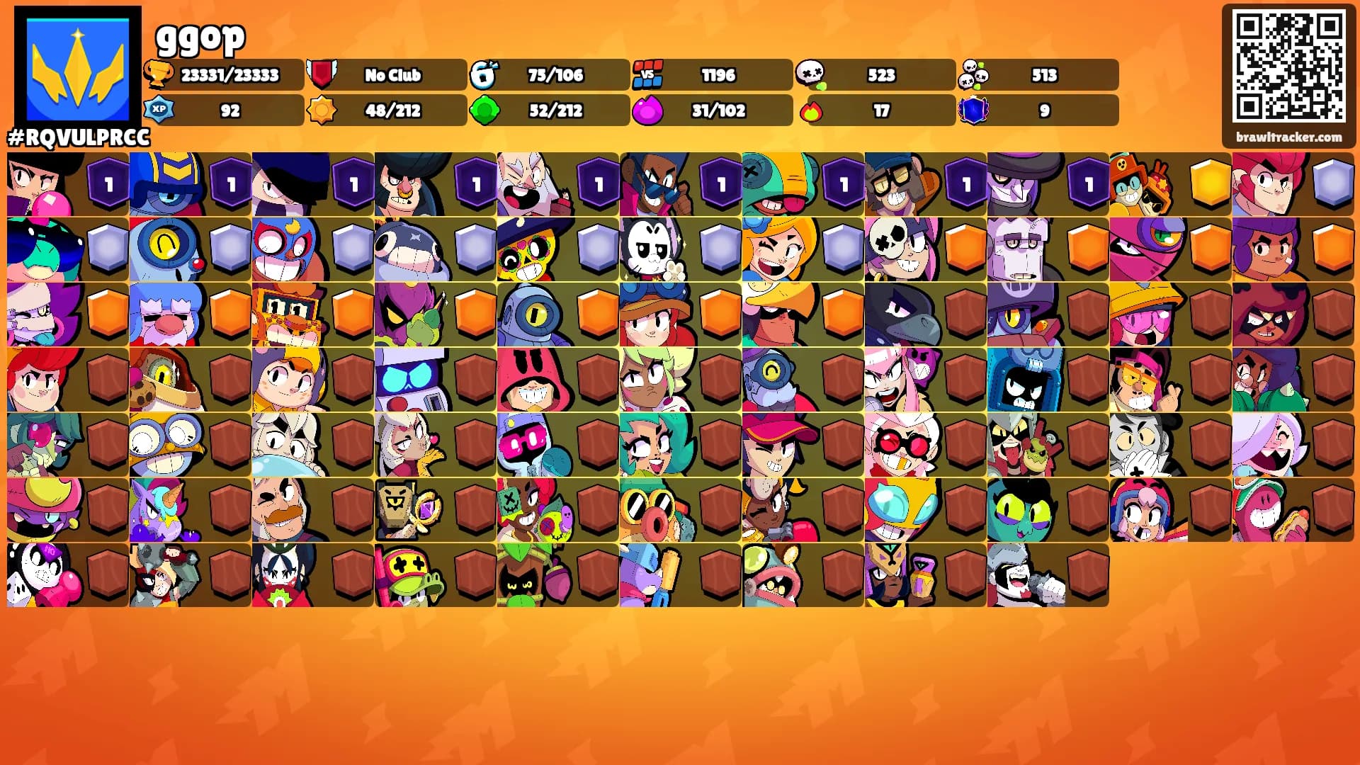 ggop's Ranks