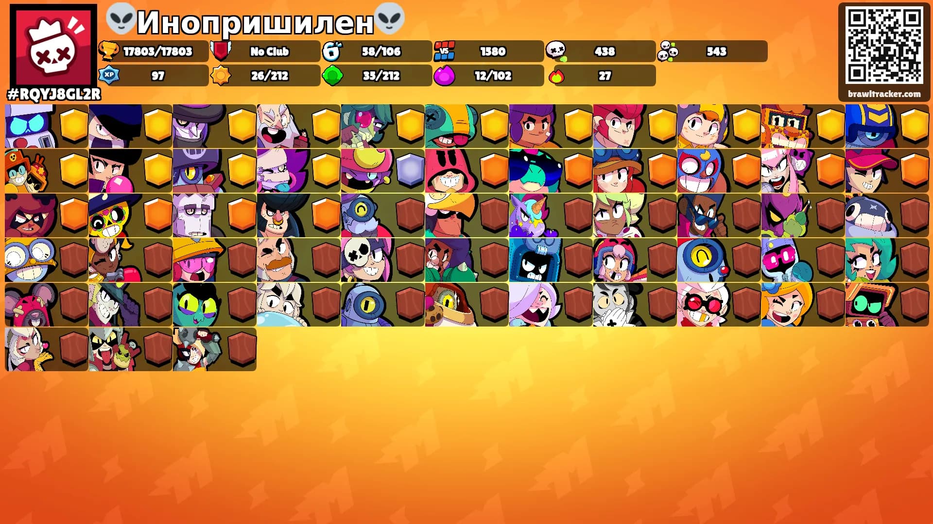 👽Инопришилен👽's Ranks