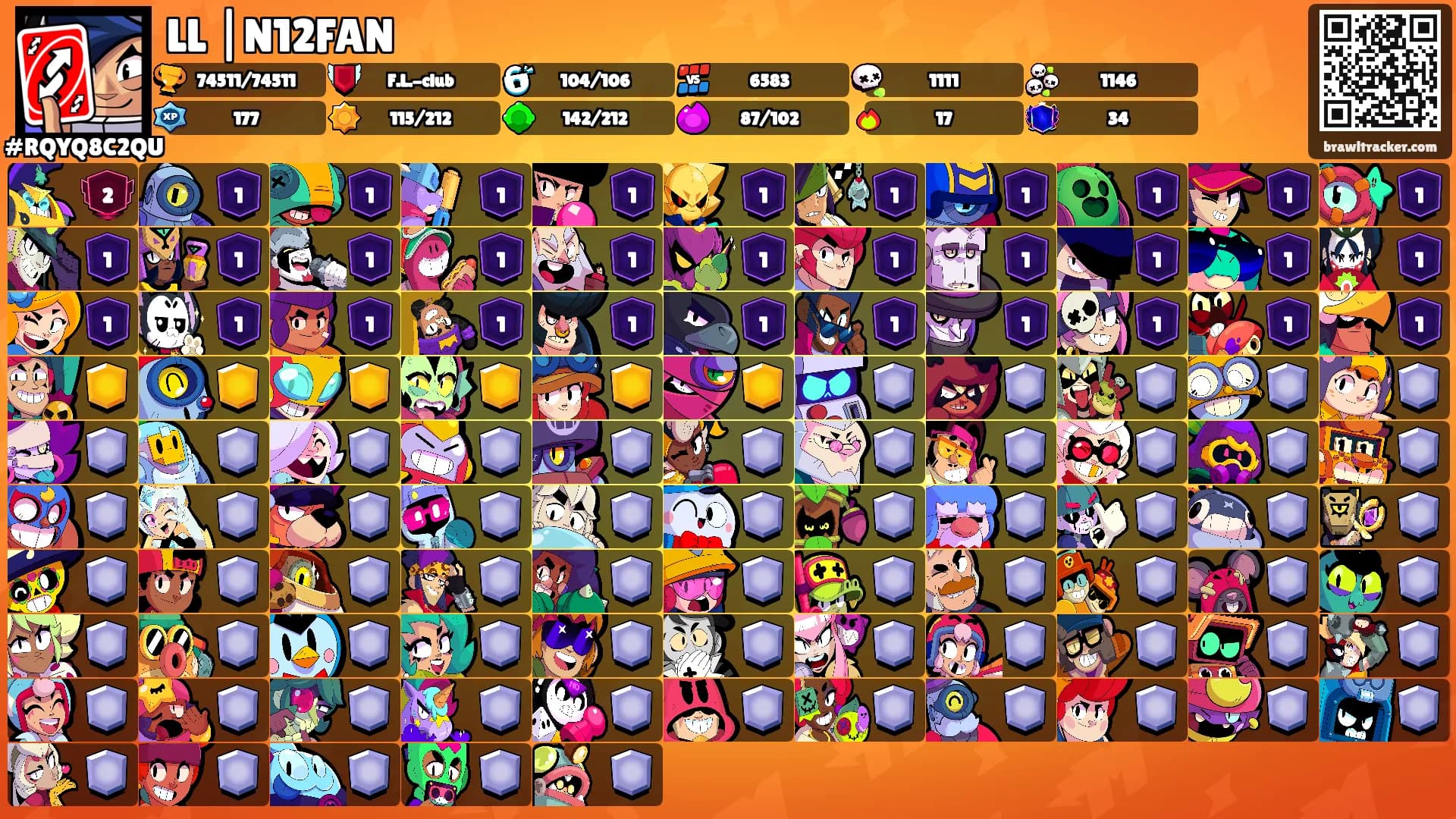 LL |N12FAN's Ranks