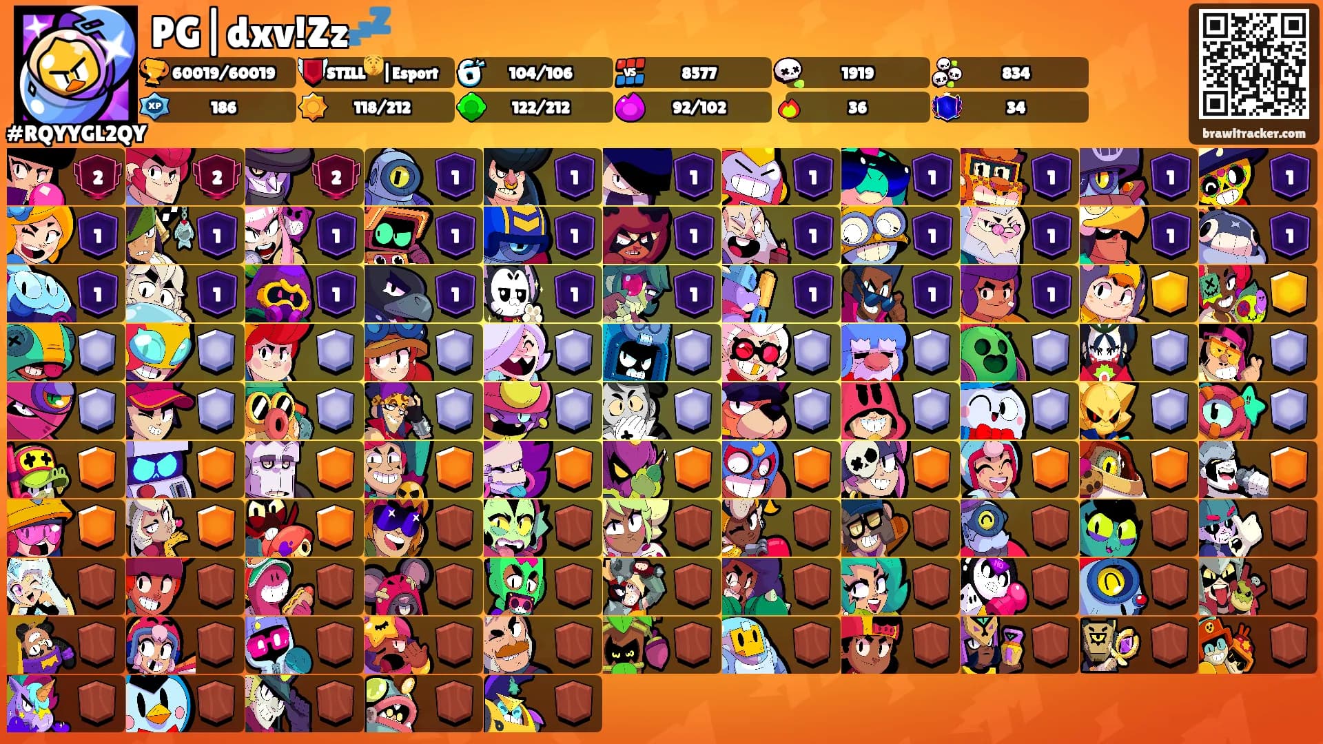 PG|dxv!Zz💤's Ranks
