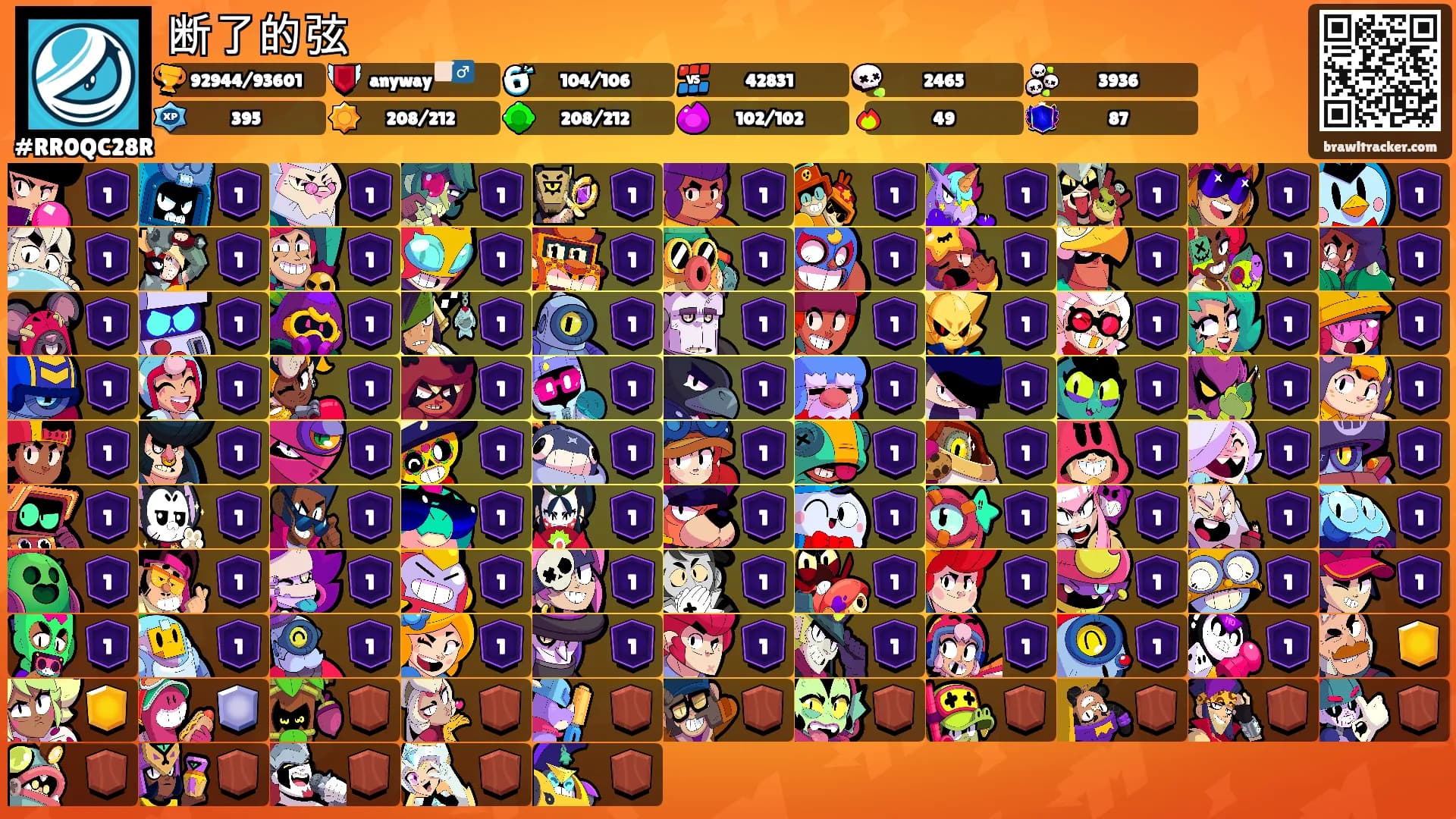 断了的弦's Ranks