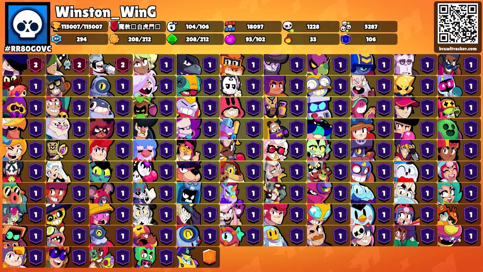 Winston_WinG's Ranks