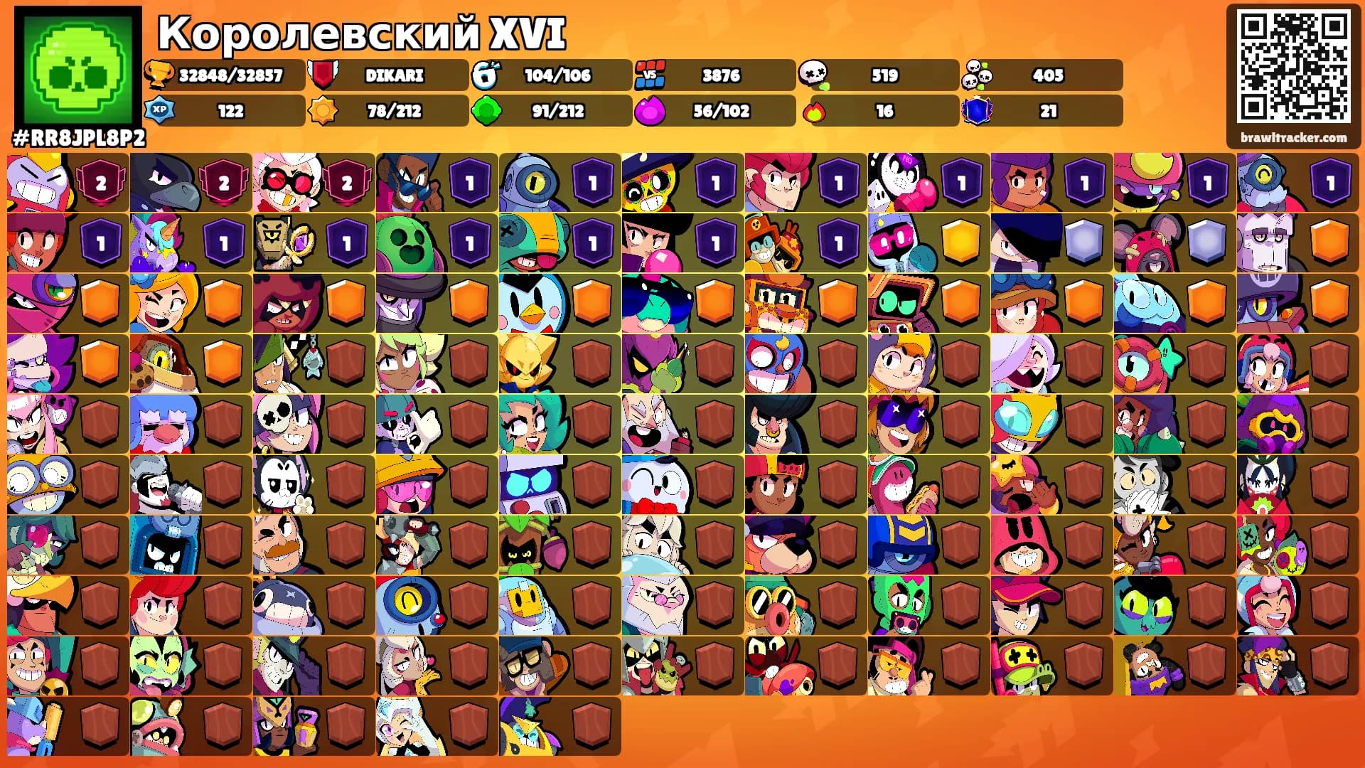 Королевский XVI's Ranks