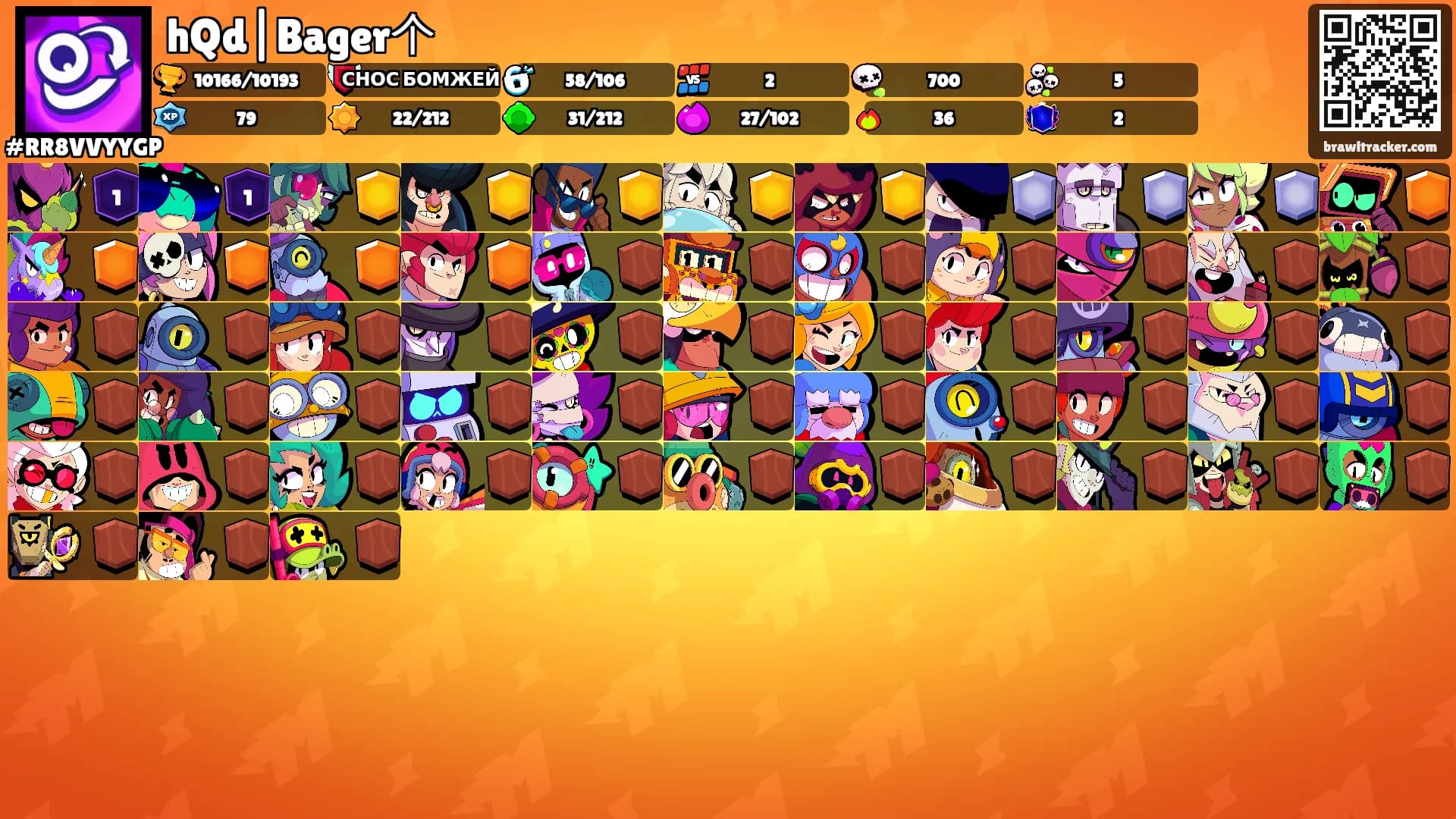 hQd|Bager个's Ranks