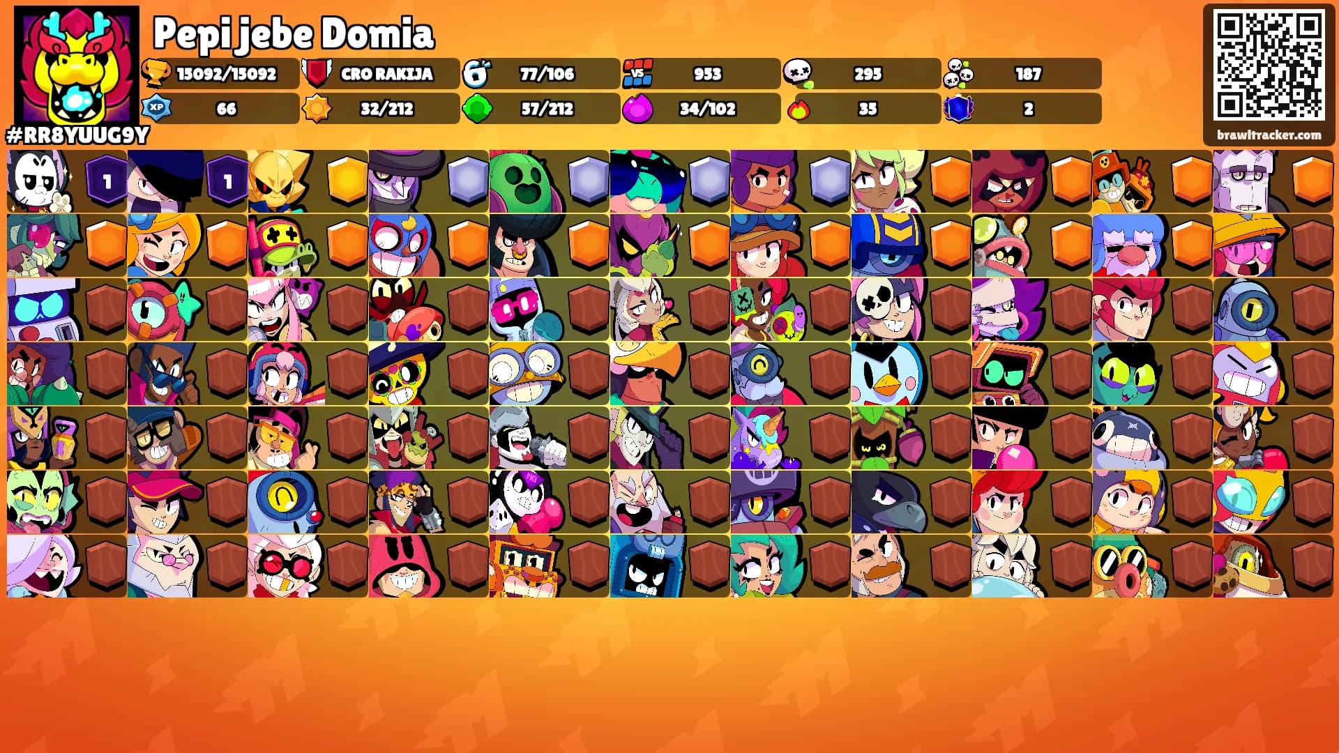 Pepi jebe Domia's Ranks