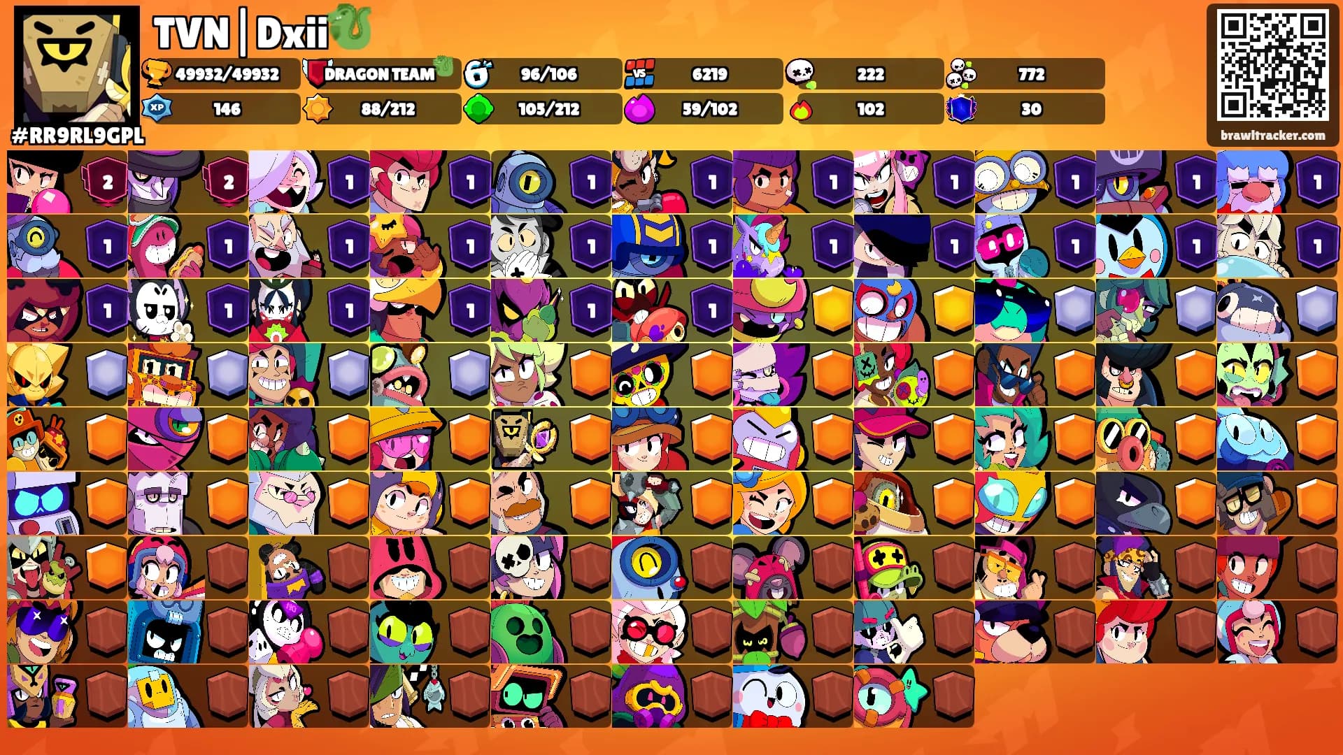 TVN|Dxii🐉's Ranks