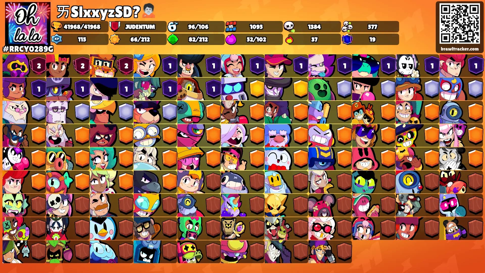 ㄞSlxxyzSD?🧟's Ranks