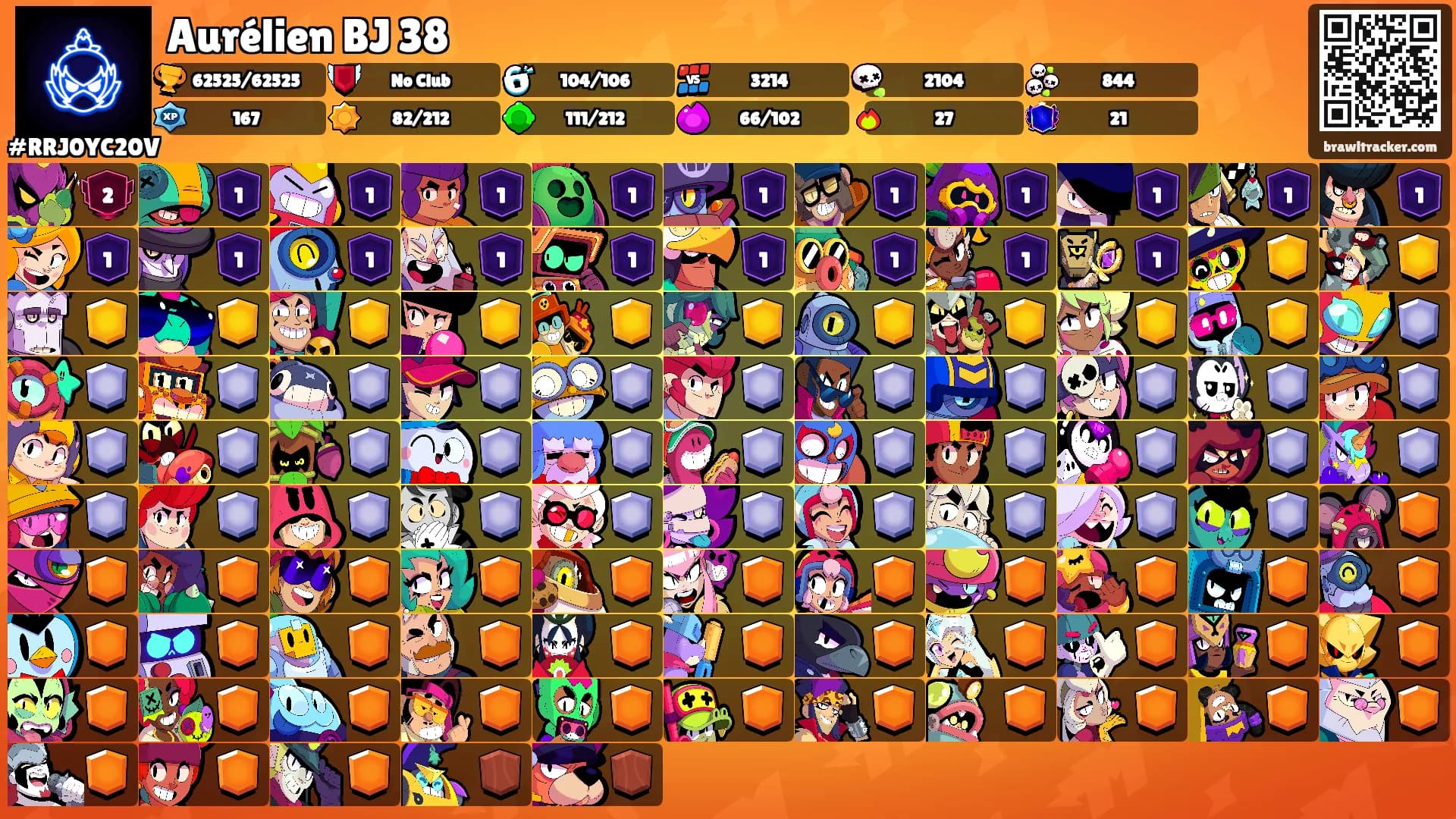 Aurélien BJ 38's Ranks