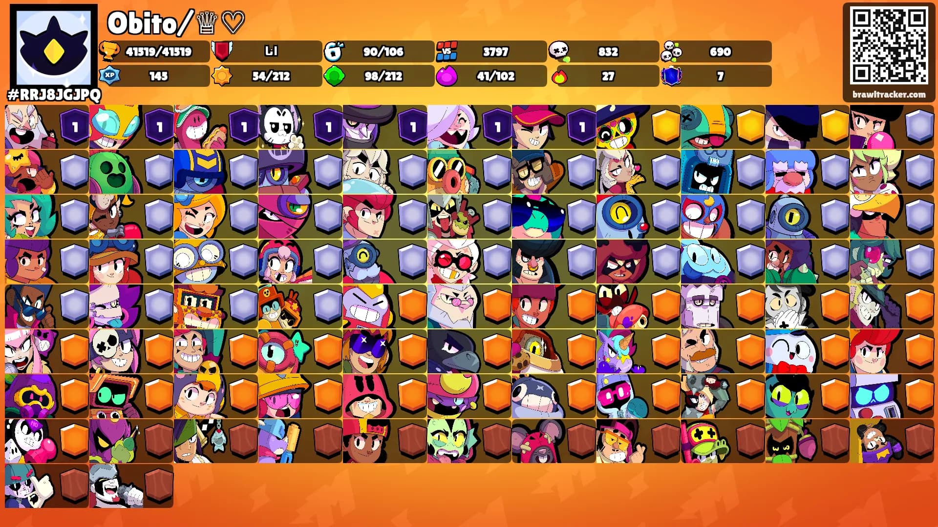 Obito/♕♡'s Ranks