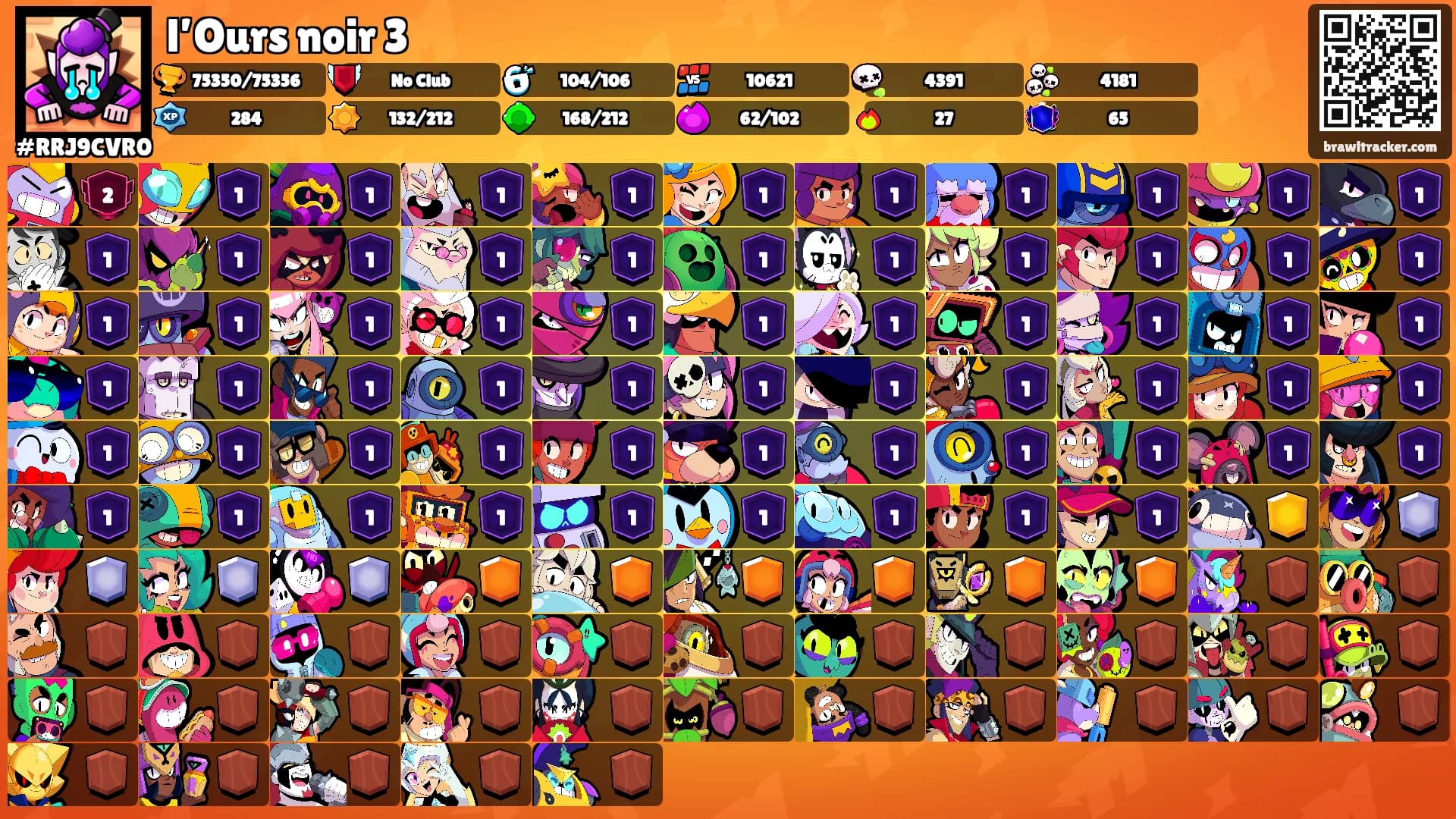 l’Ours noir 3's Ranks