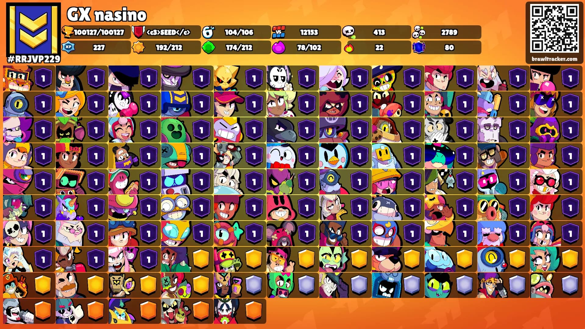 GX nasino's Ranks