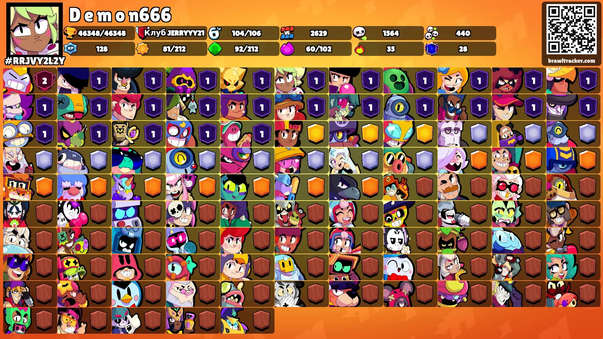D e m o n666's Ranks