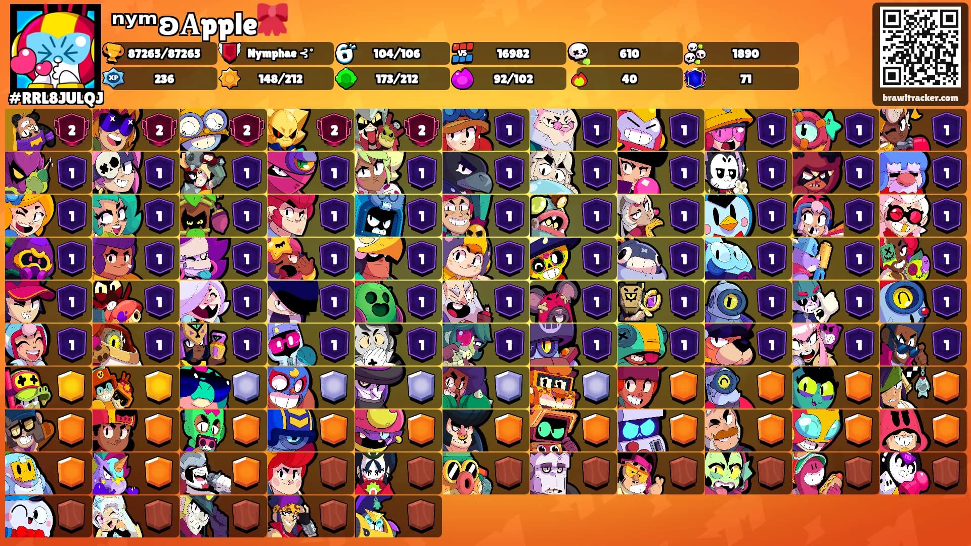 ⁿʸᵐʚ𝐀pple🎀's Ranks