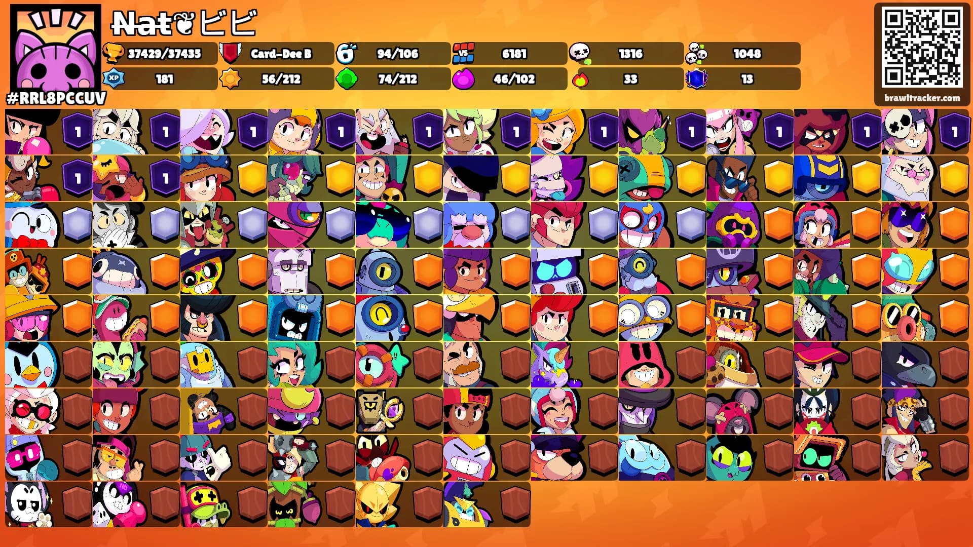N̶a̶t̶❦ビビ's Ranks