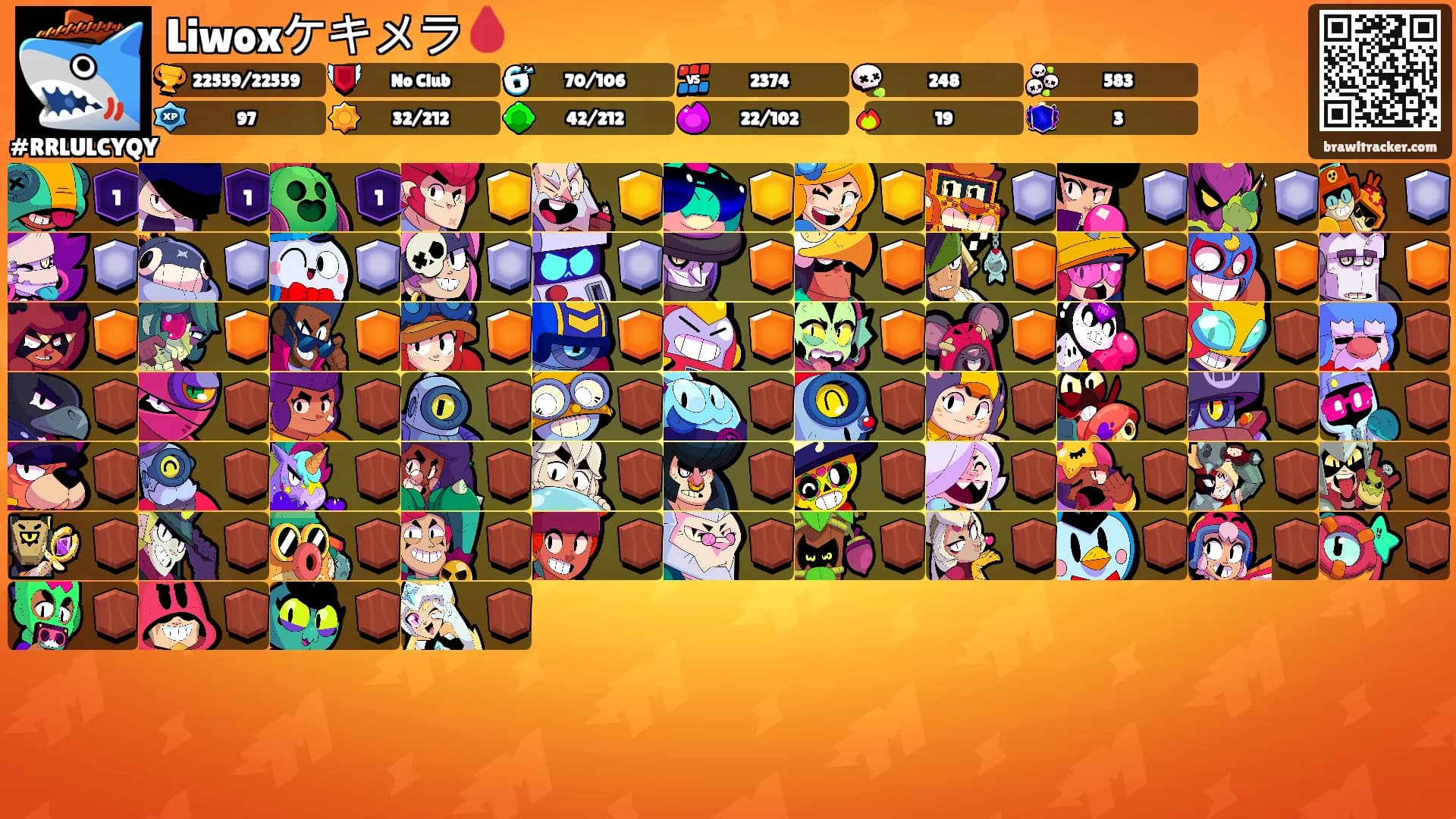 Liwoxケキメラ🩸's Ranks