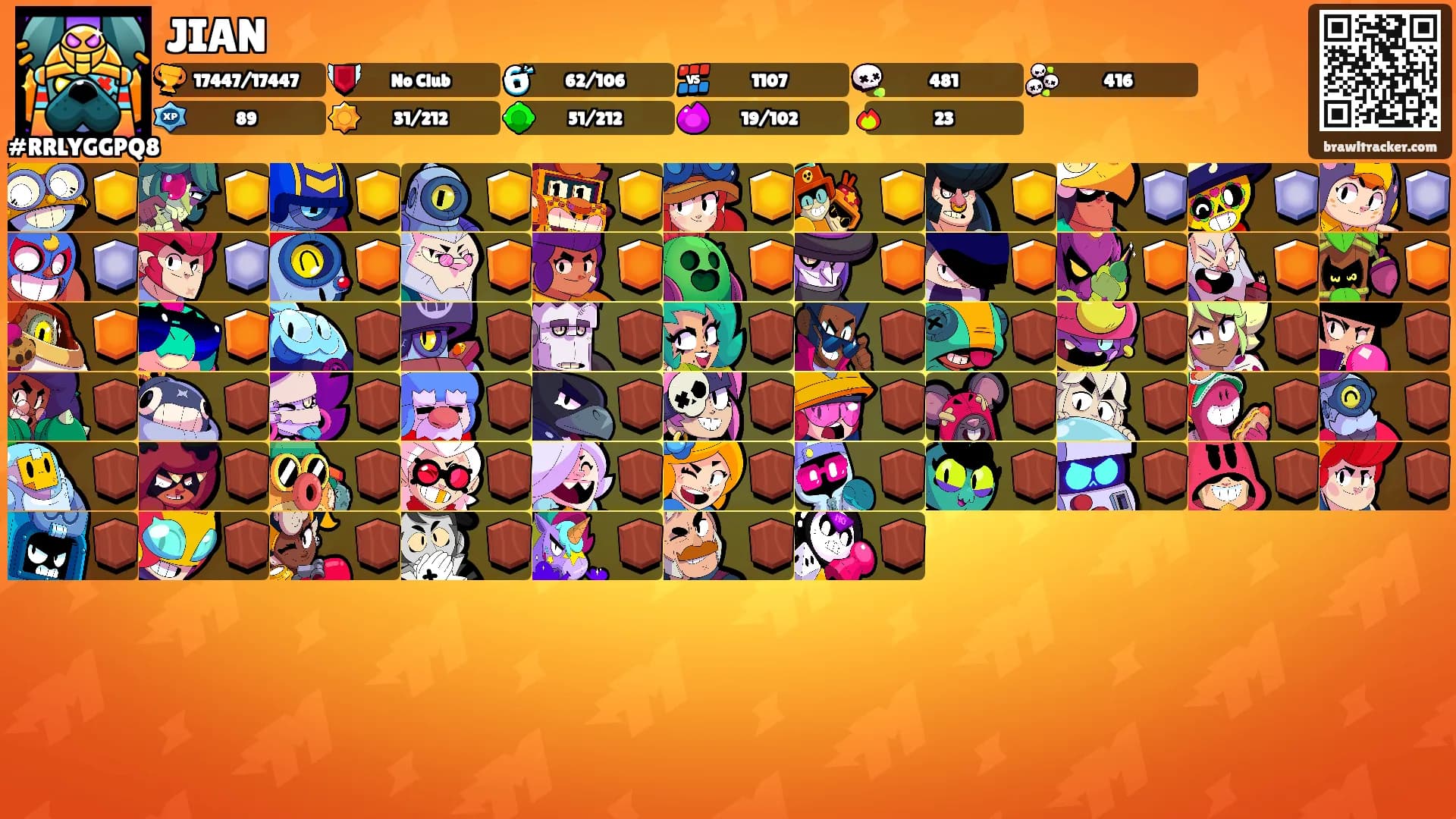 JIAN's Ranks