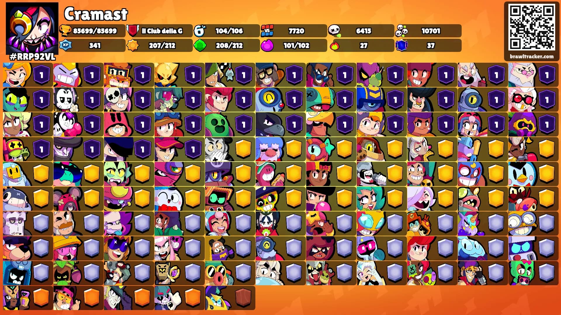 Cramast's Ranks