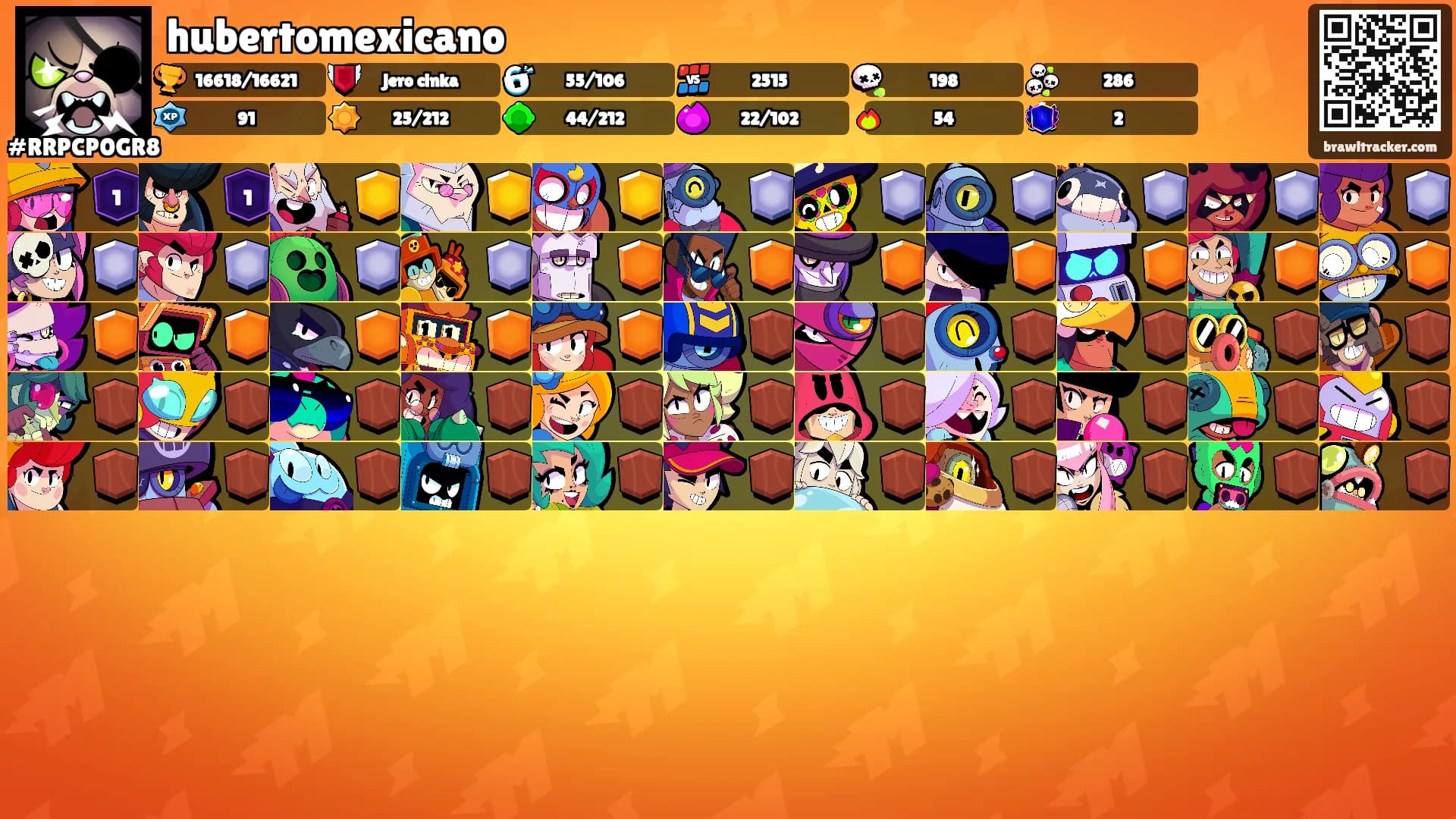 hubertomexicano's Ranks