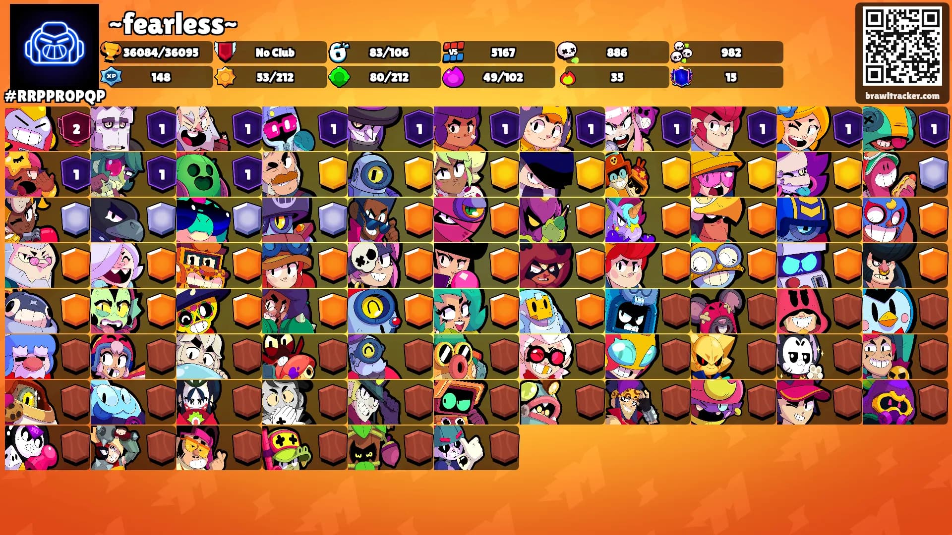 ~fearless~'s Ranks