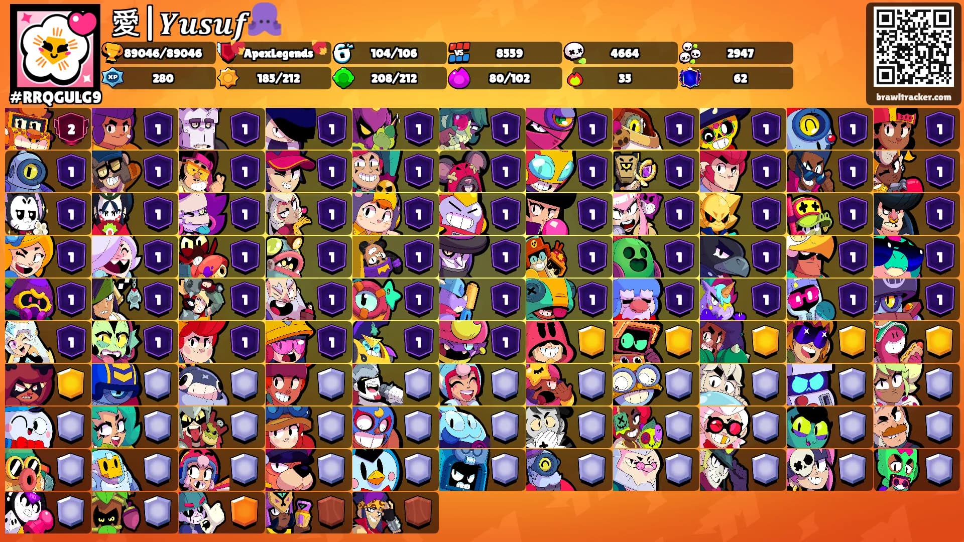 愛|𝒀𝒖𝒔𝒖𝒇🐙's Ranks