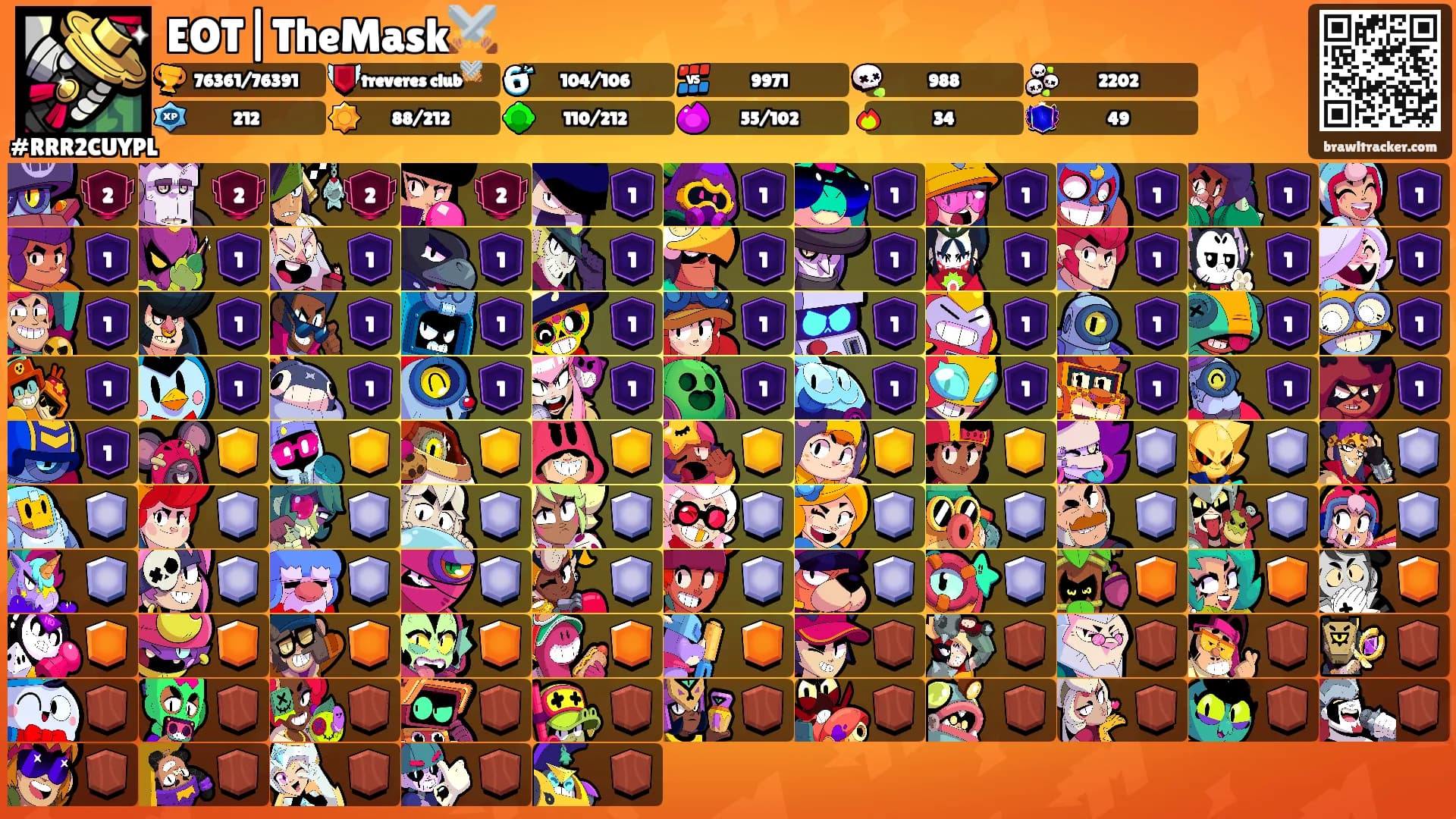 EOT|TheMask⚔️'s Ranks