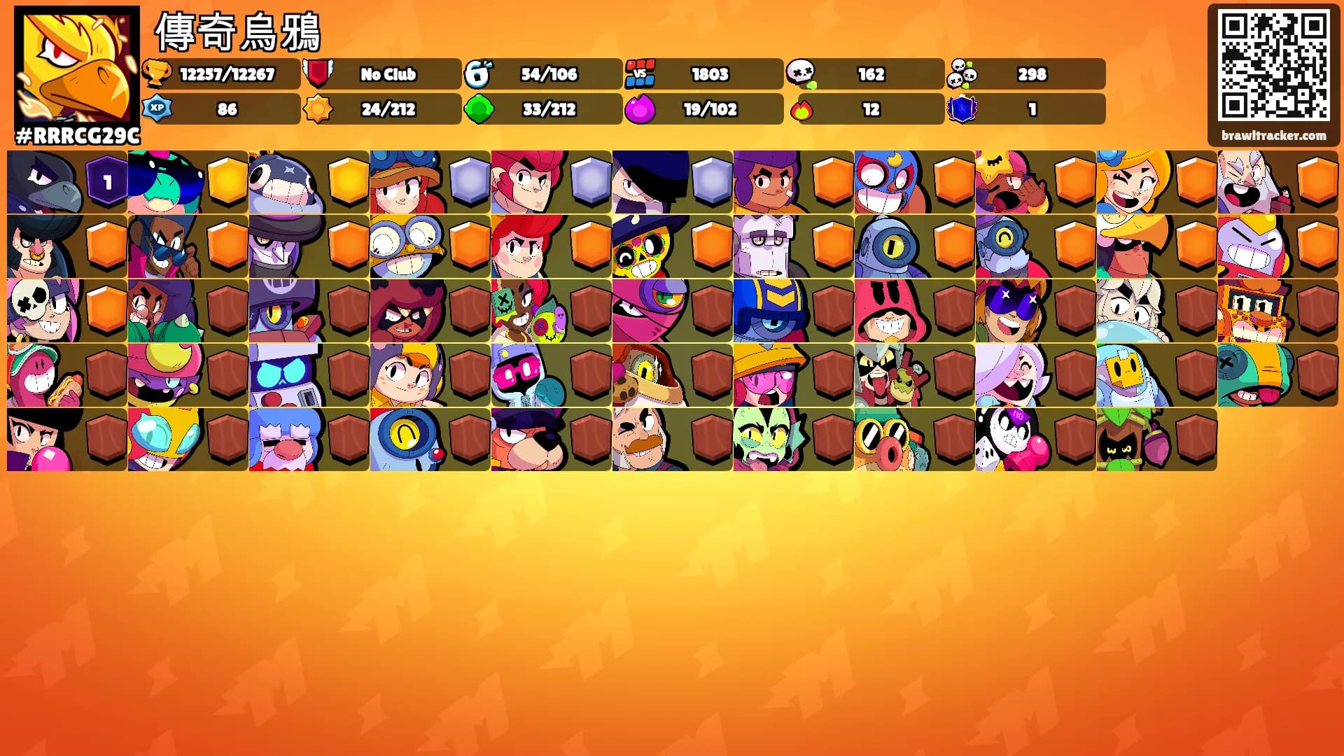 傳奇烏鴉's Ranks
