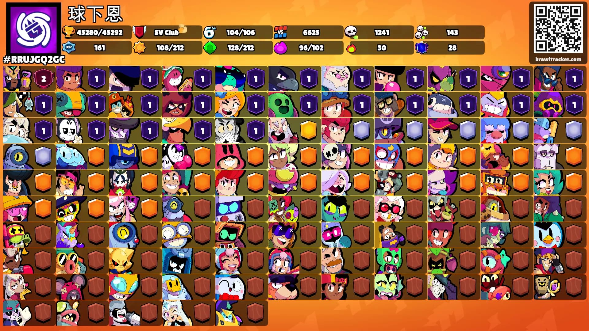 球下恩's Ranks