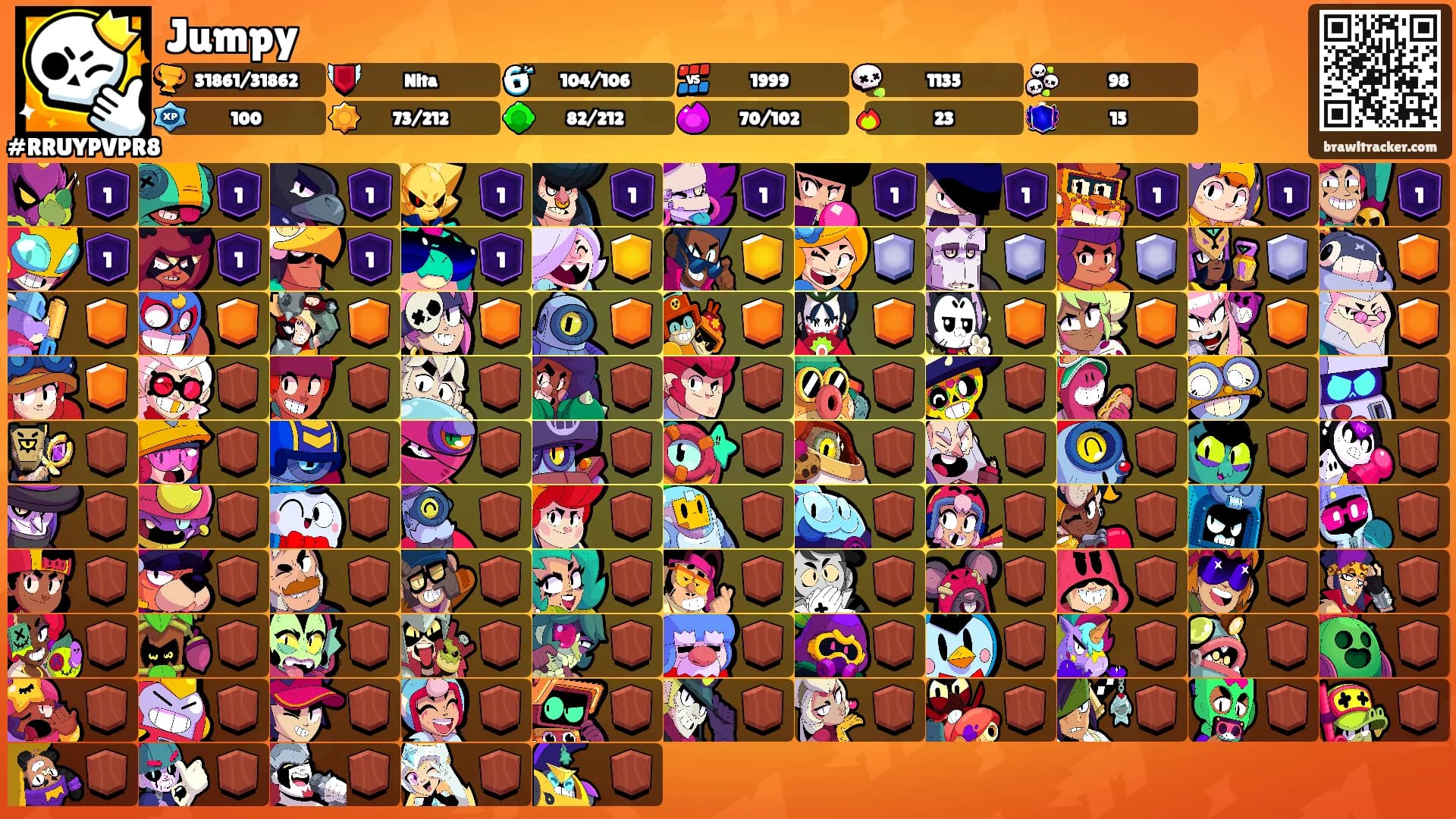 Jumpy's Ranks
