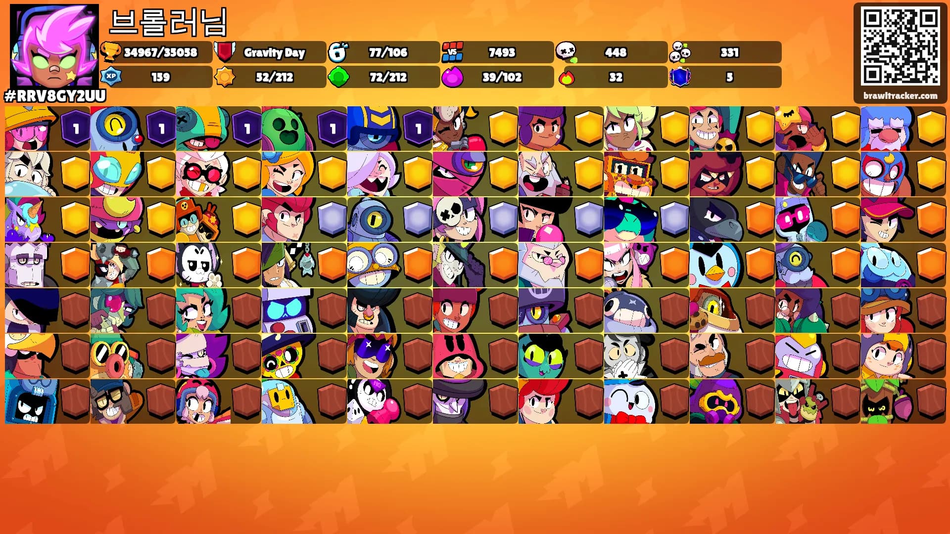 브롤러님's Ranks
