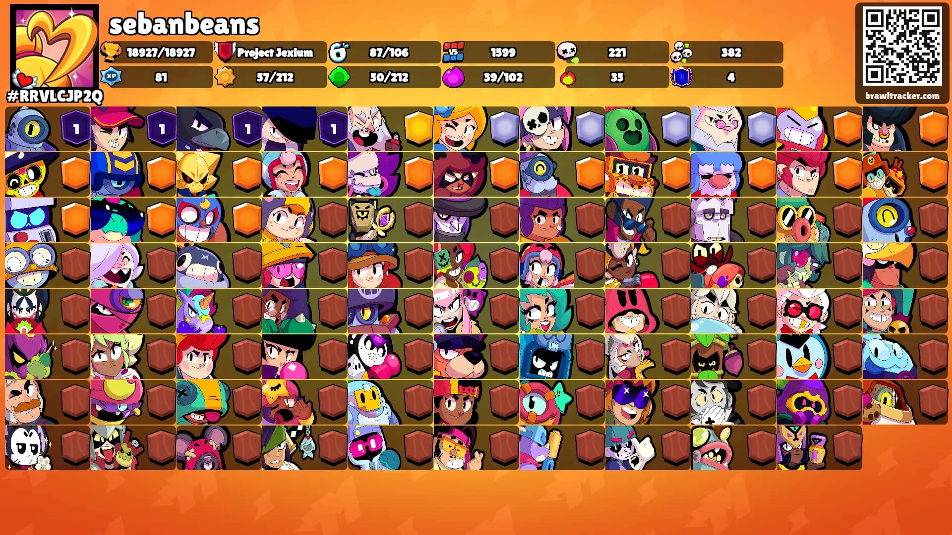 sebanbeans's Ranks