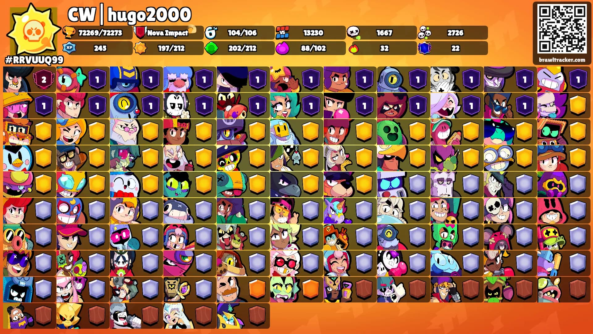 CW|hugo2000's Ranks