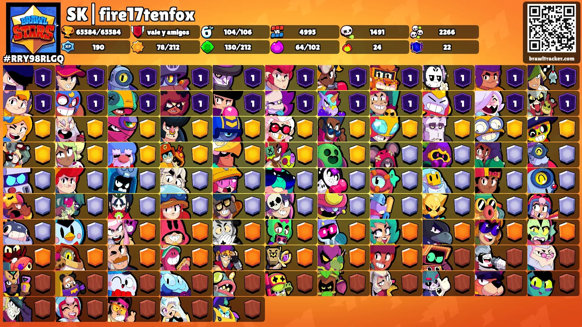SK|fire17tenfox's Ranks