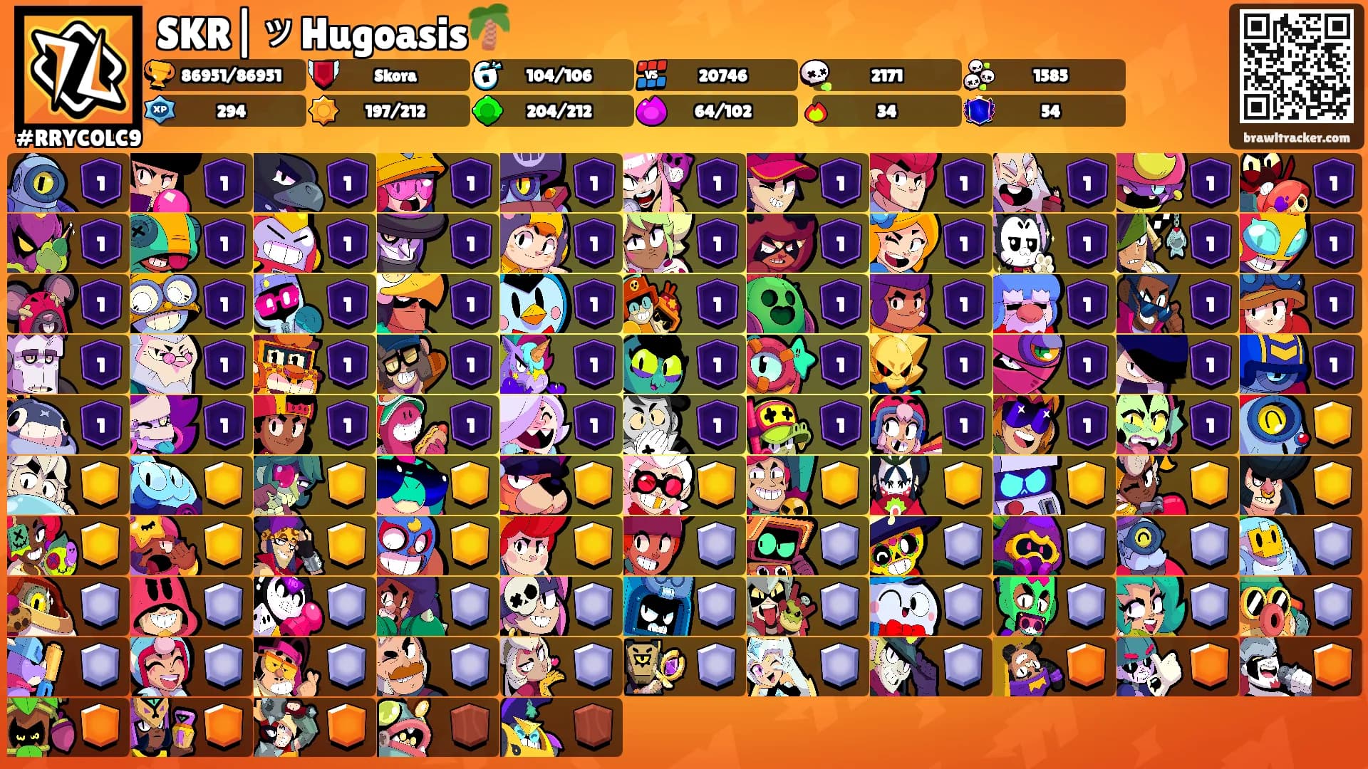 SKR|ッHugoasis🌴's Ranks