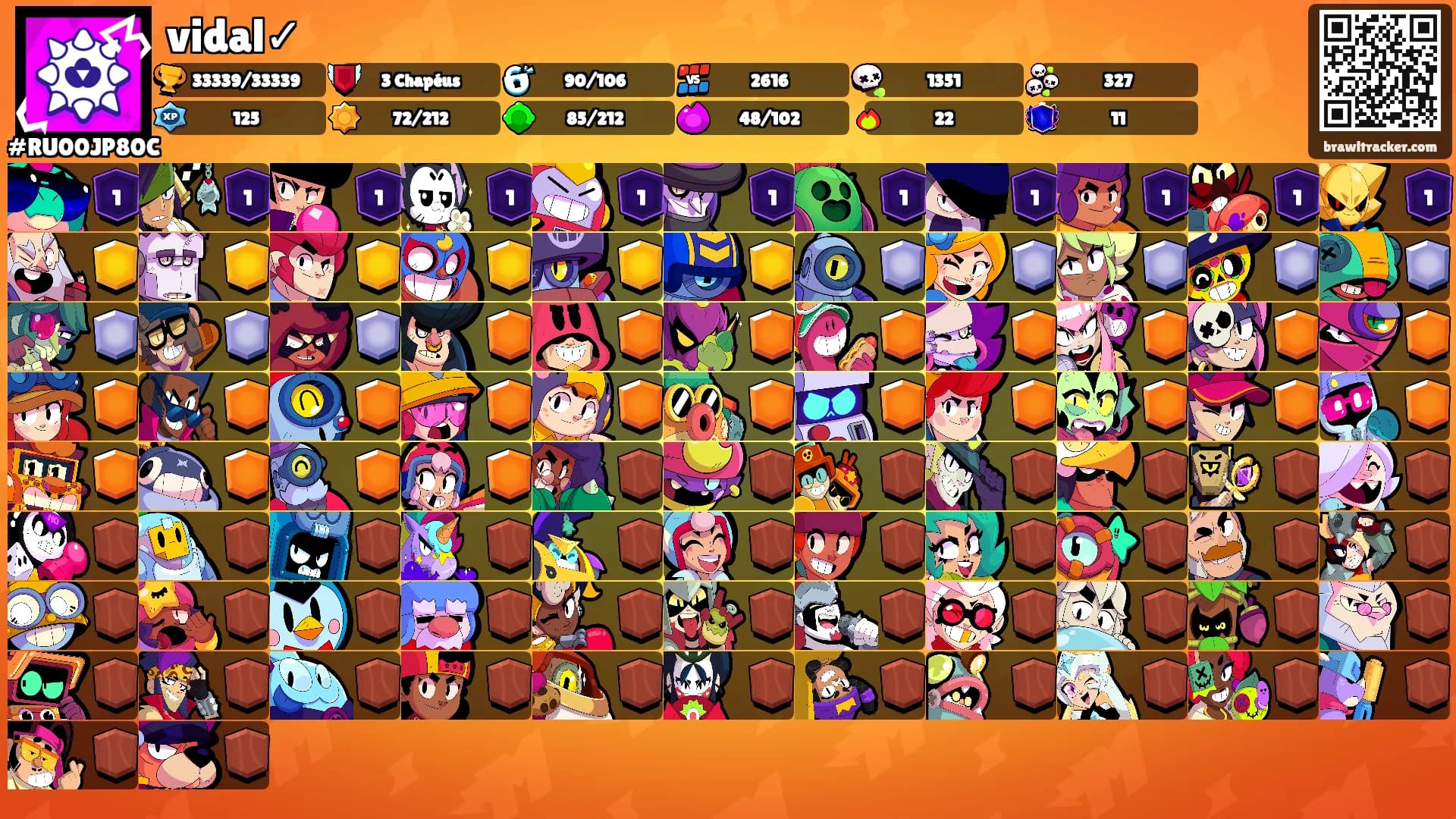 vidal✓'s Ranks