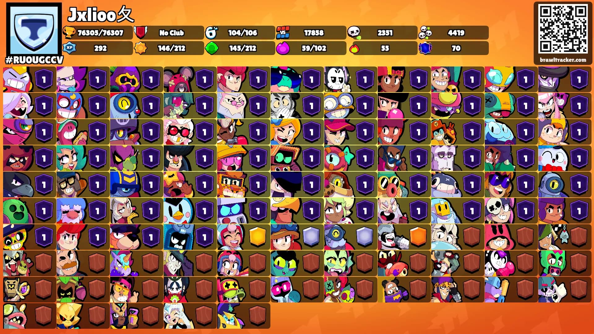 Jxlioo夂's Ranks