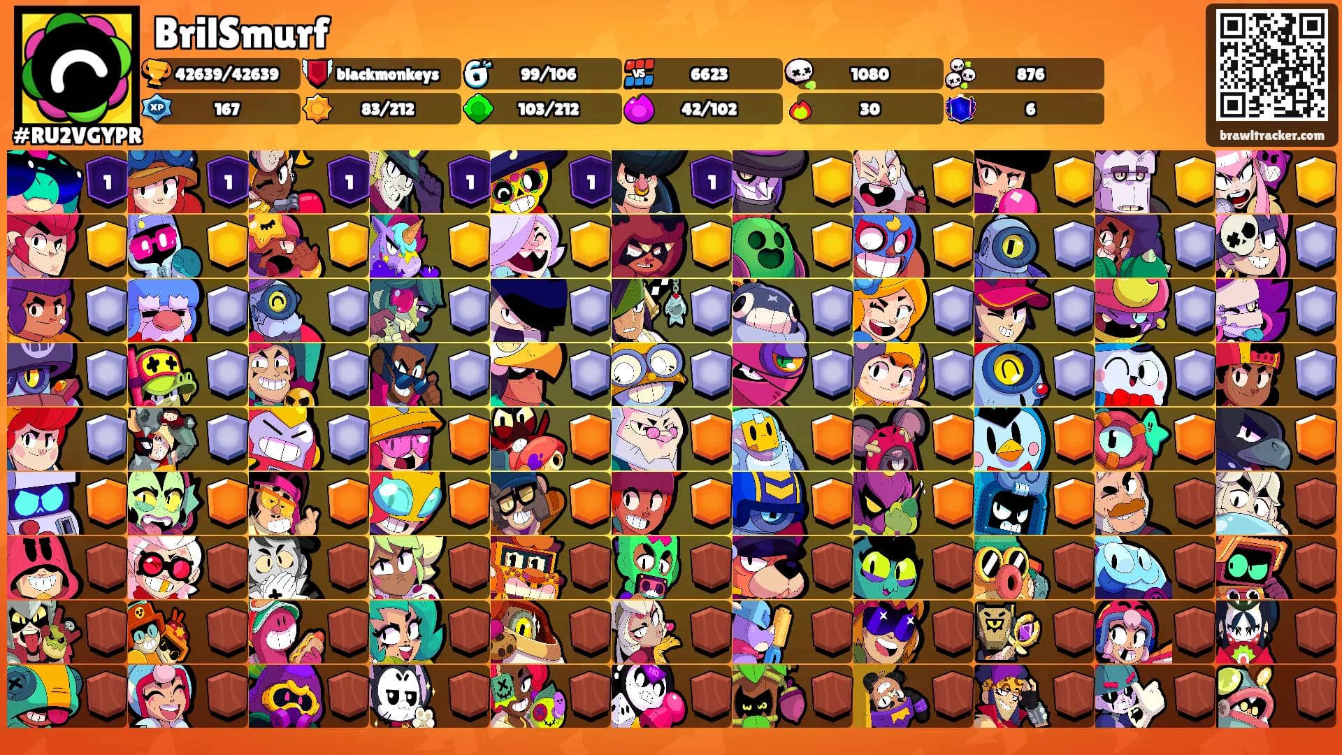 BrilSmurf's Ranks
