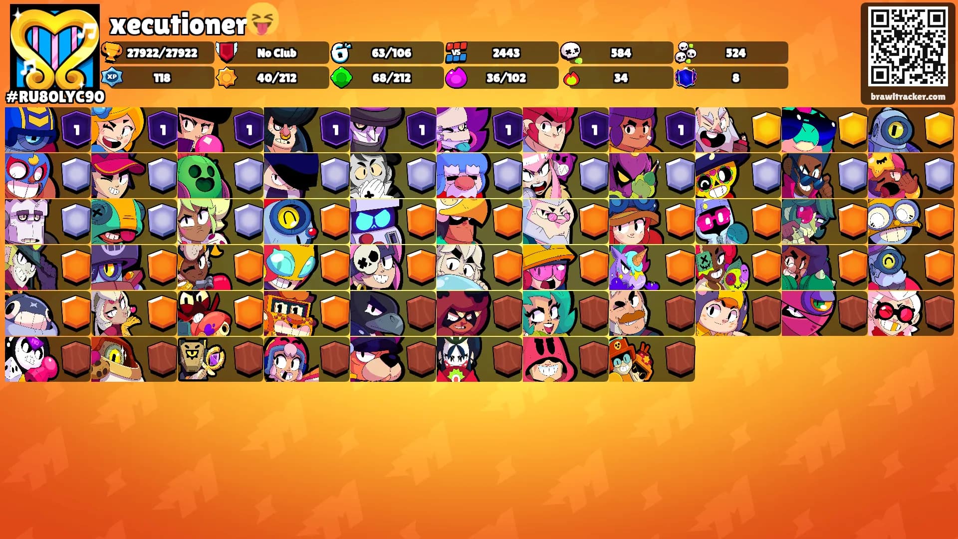 xecutioner😝's Ranks