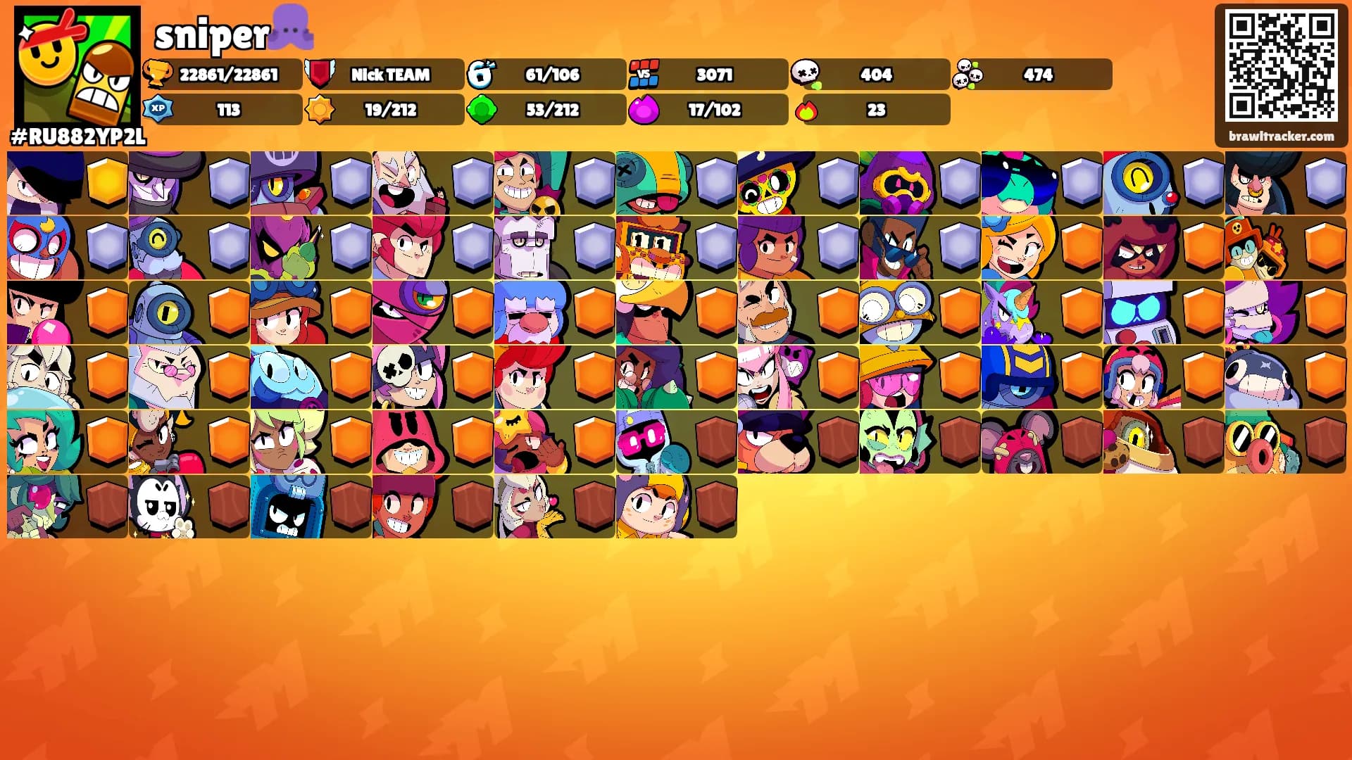 sniper🐙's Ranks