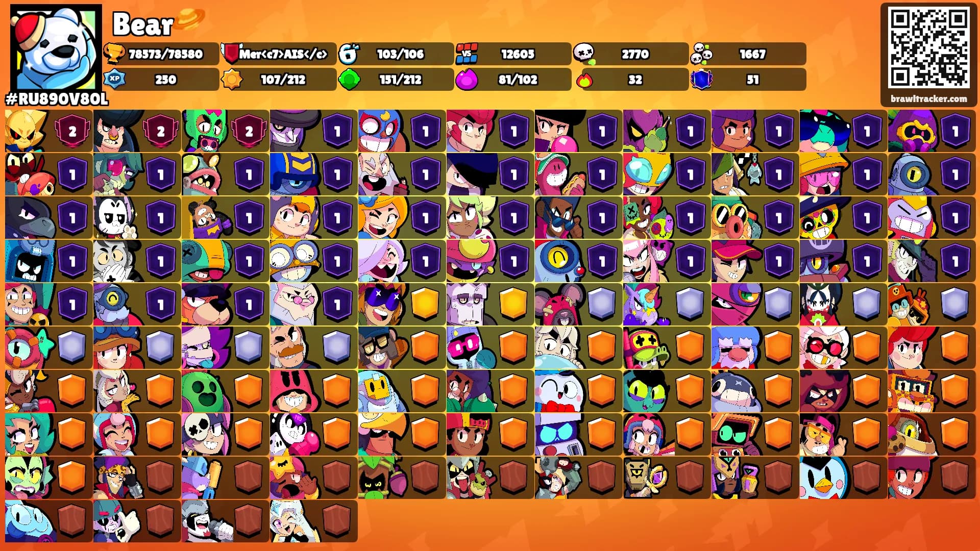 Bear🪐's Ranks