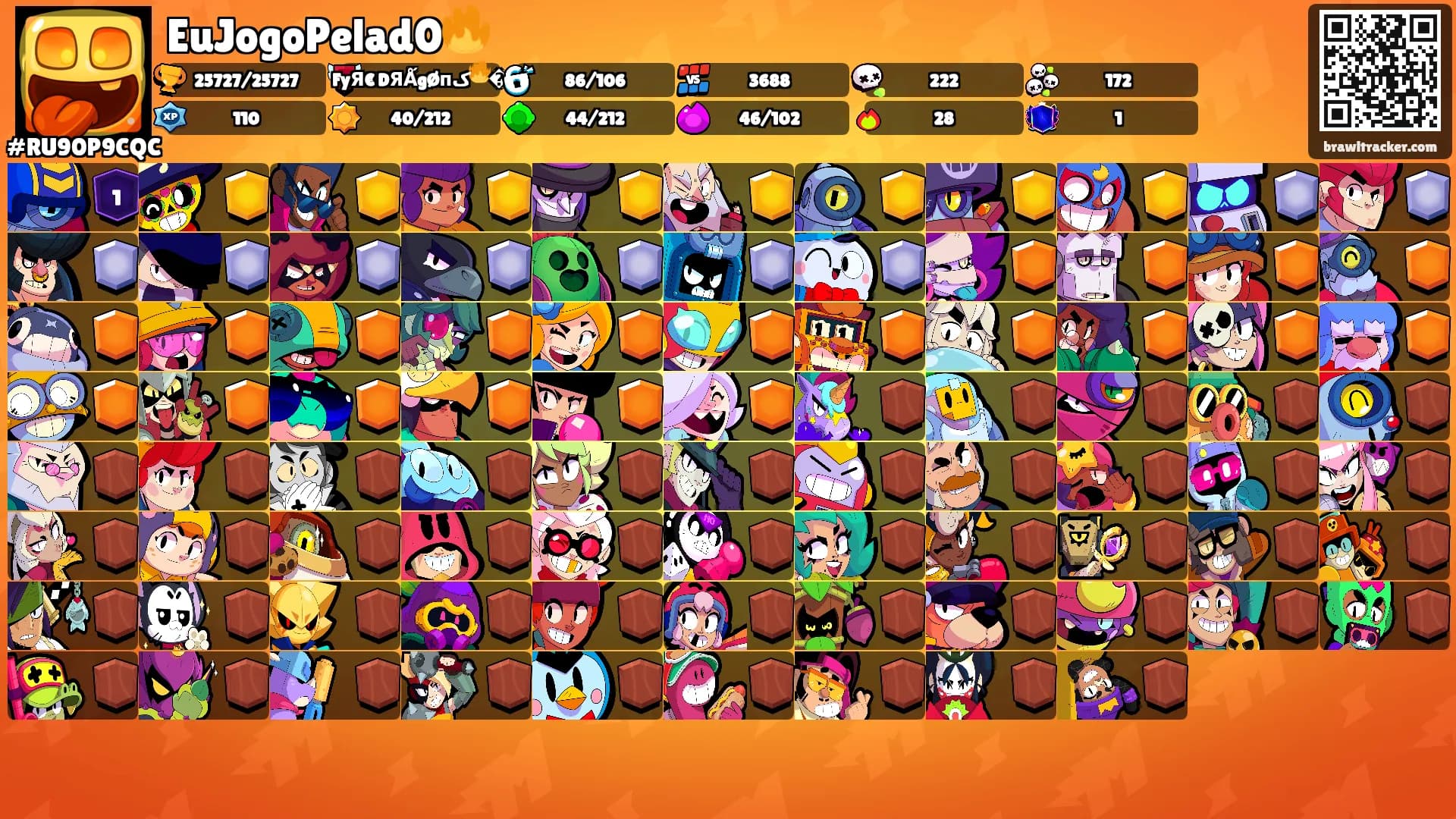 EuJogoPelad0🔥's Ranks