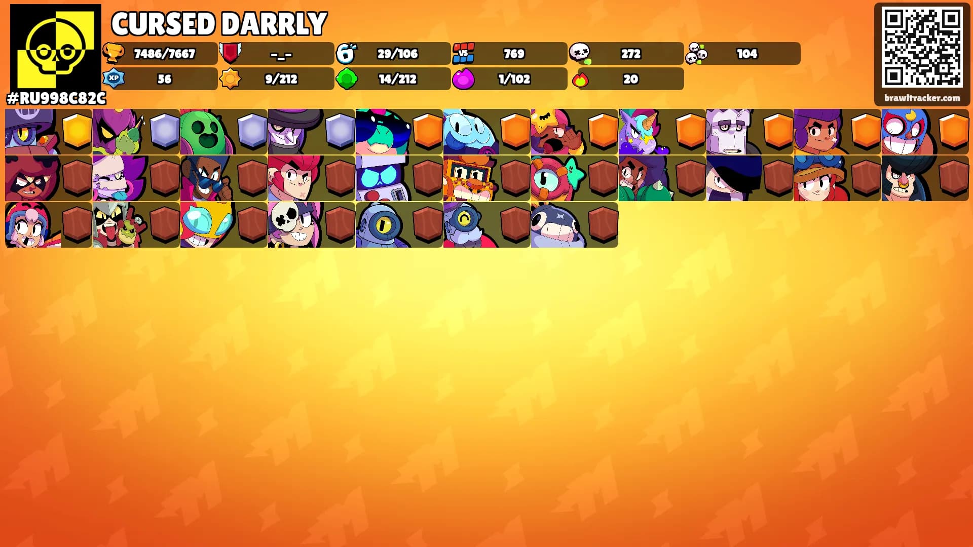 CURSED DARRLY's Ranks