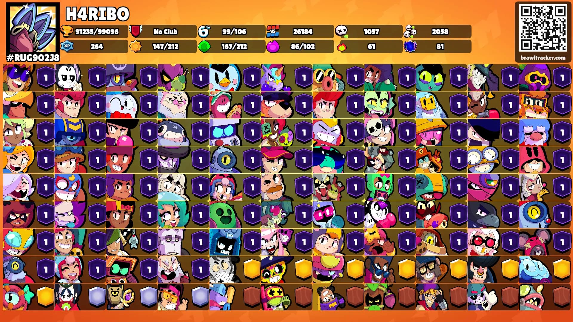 H4RIBO's Ranks
